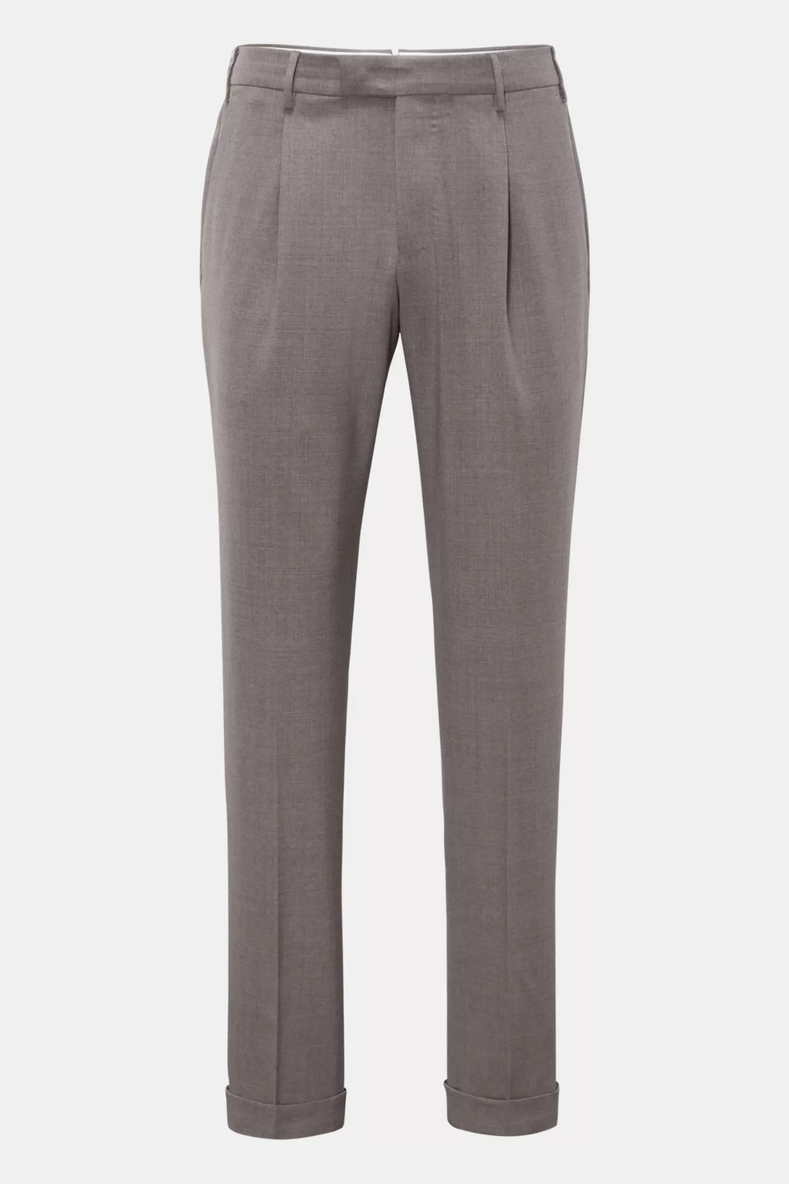 Wool Trousers 'Master Fit' Grey>PT Torino Best Sale