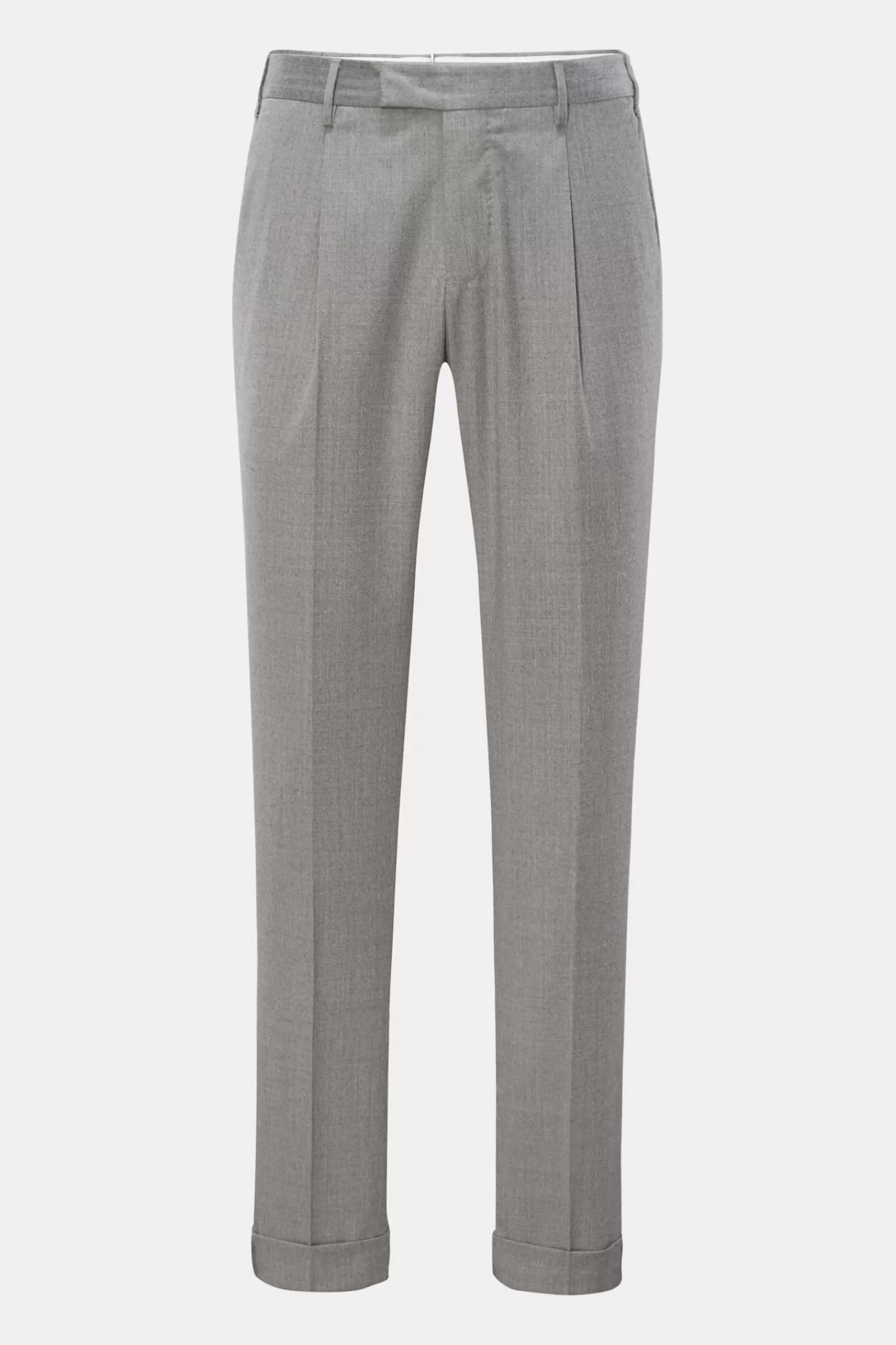 Wool Trousers 'Master Fit' Grey>PT Torino Flash Sale