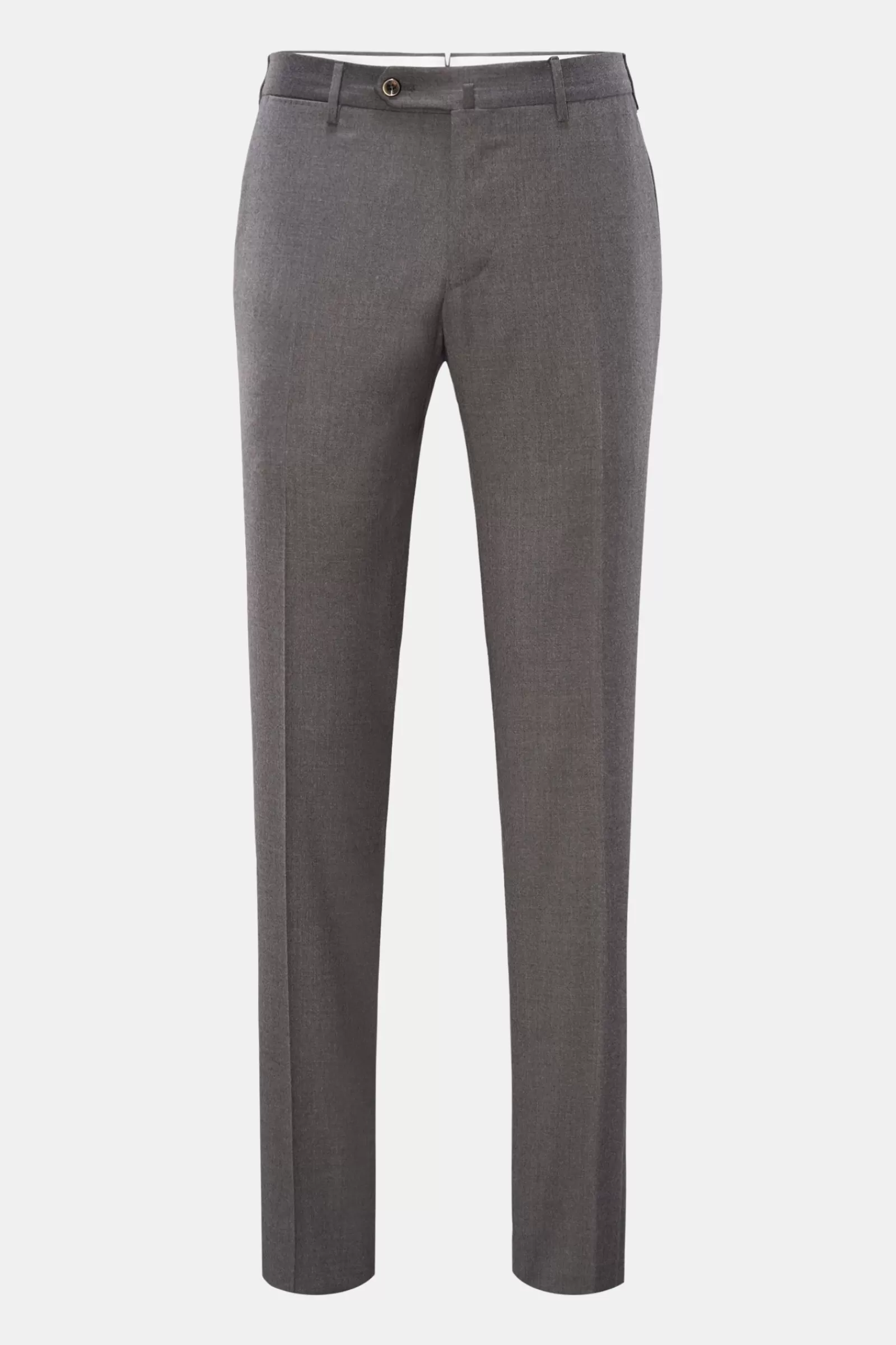 Wool Trousers 'slim Fit' Grey>PT Torino Cheap