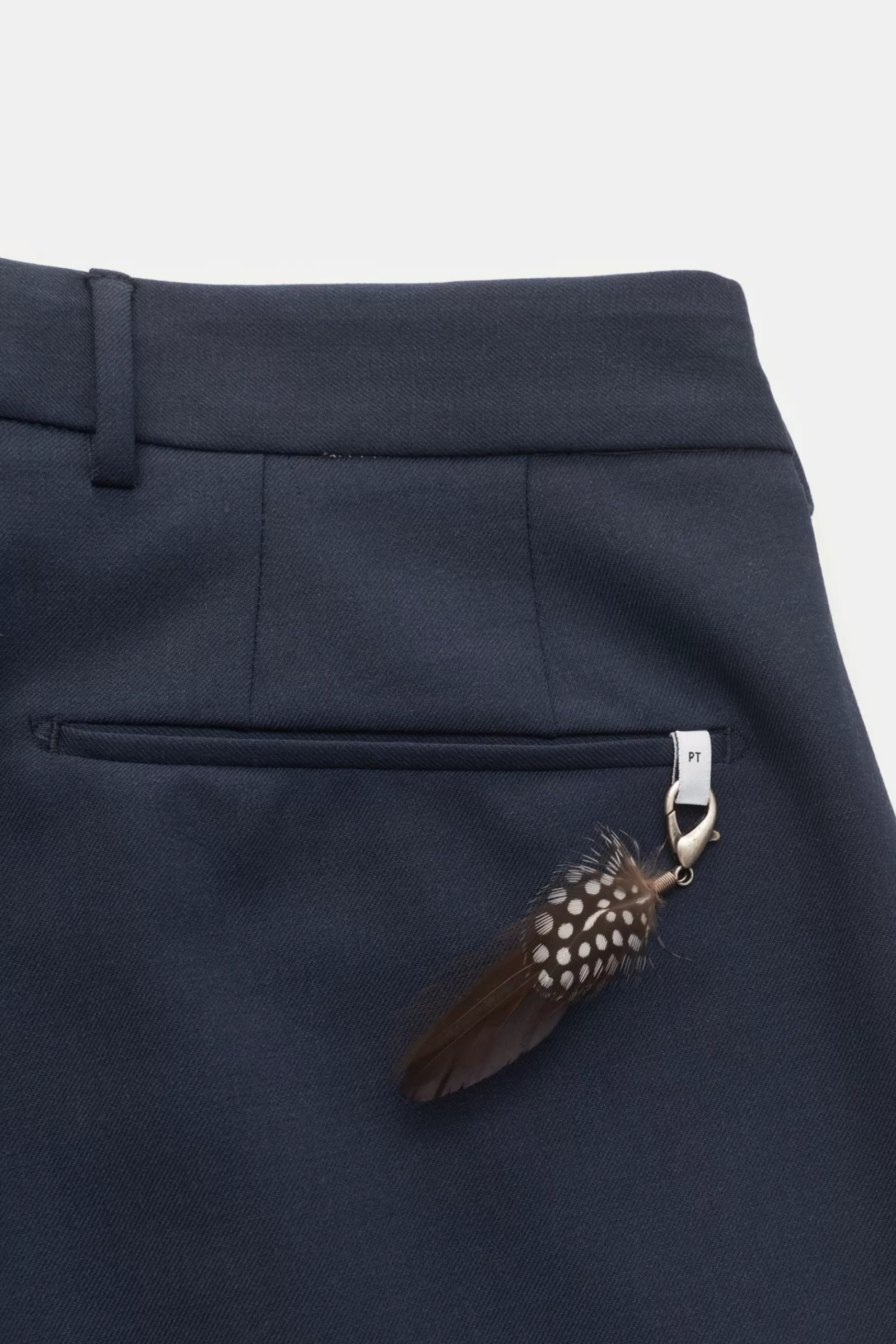 Wool Trousers 'Undici' Navy>PT Torino Online