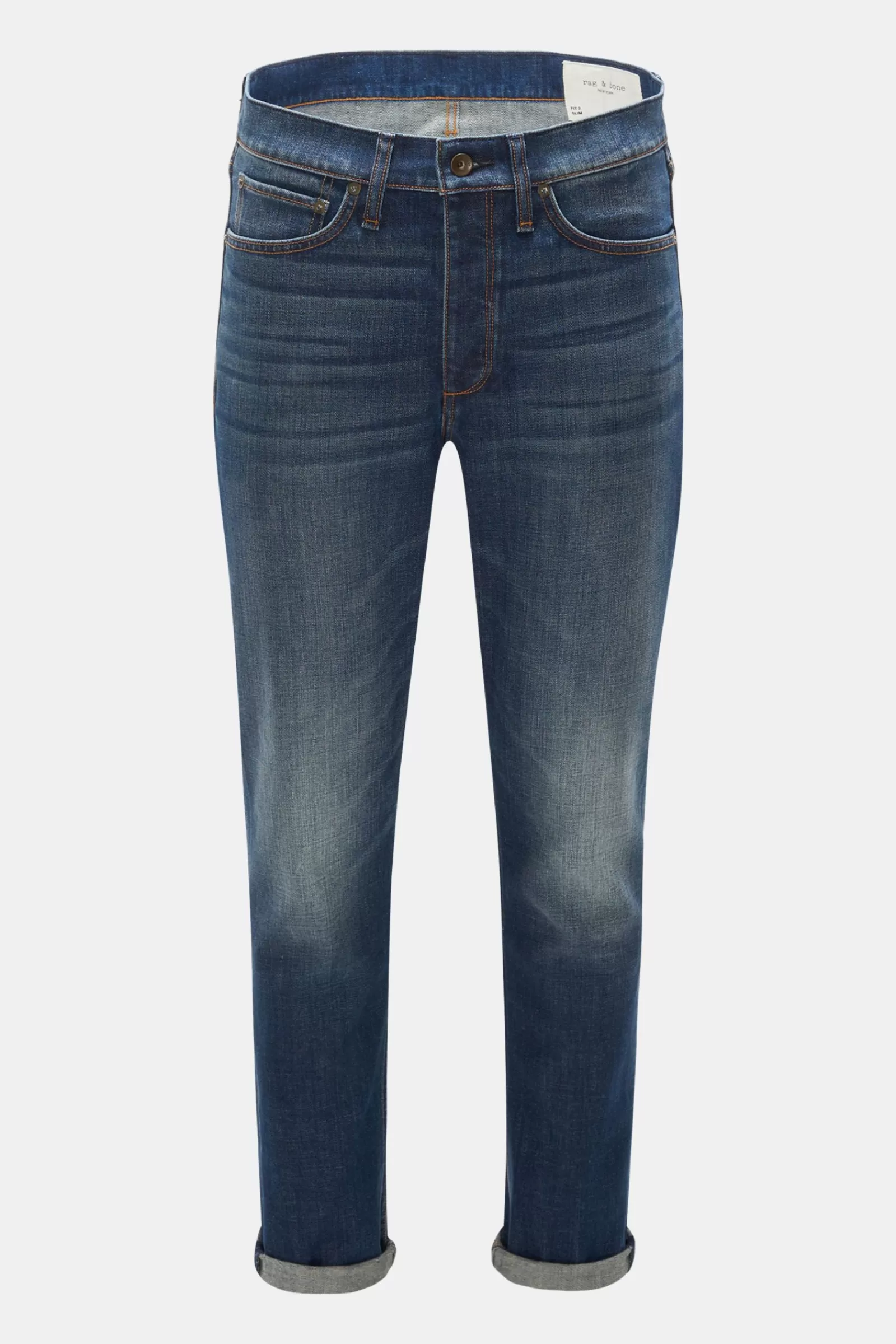 Jeans 'Fit 2 Slim' Grey-Blue>Rag & Bone Fashion