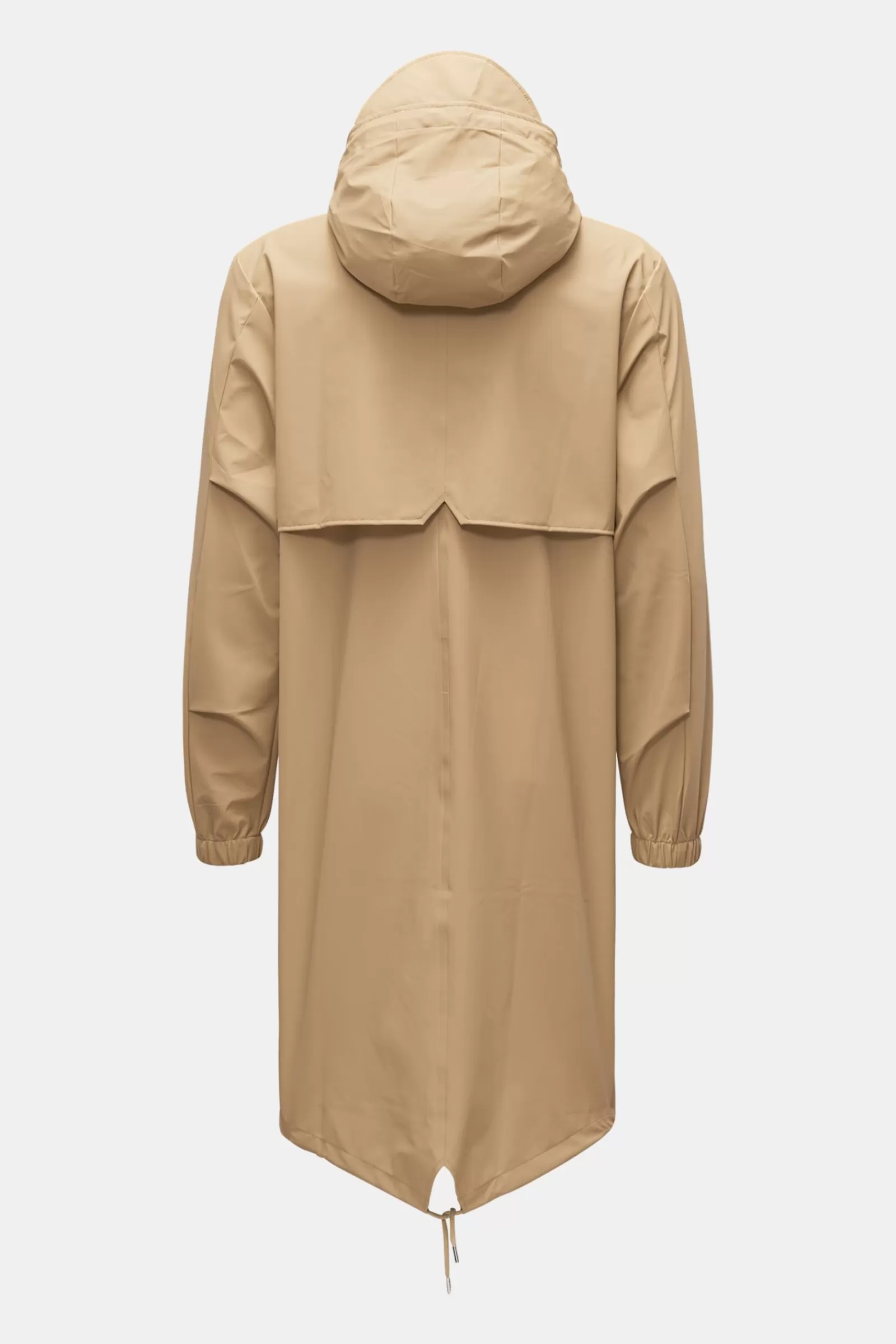 Rain Coat 'Fishtail Parka' Beige>Rains Fashion