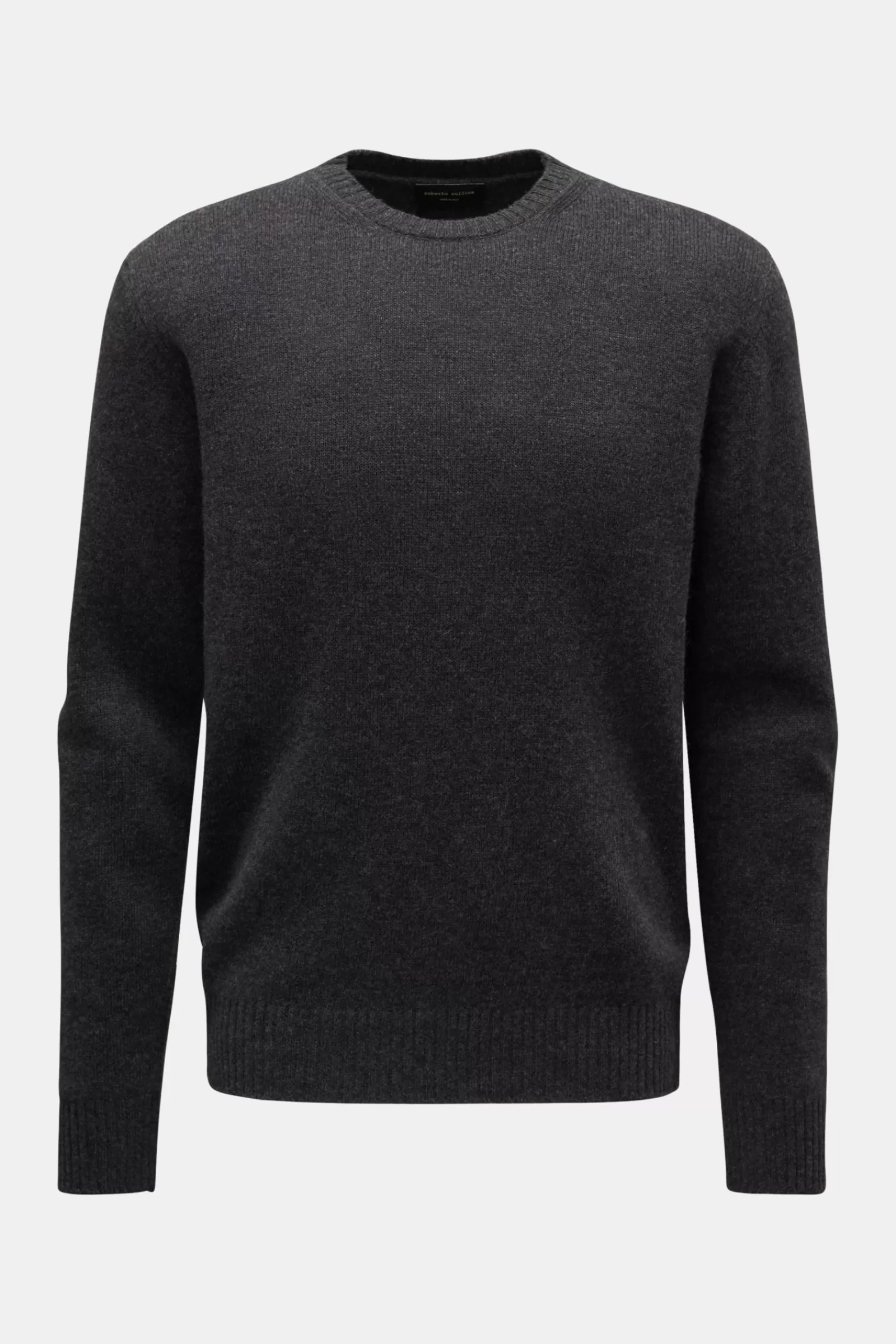 Crew Neck Jumper Grey^Roberto Collina Store