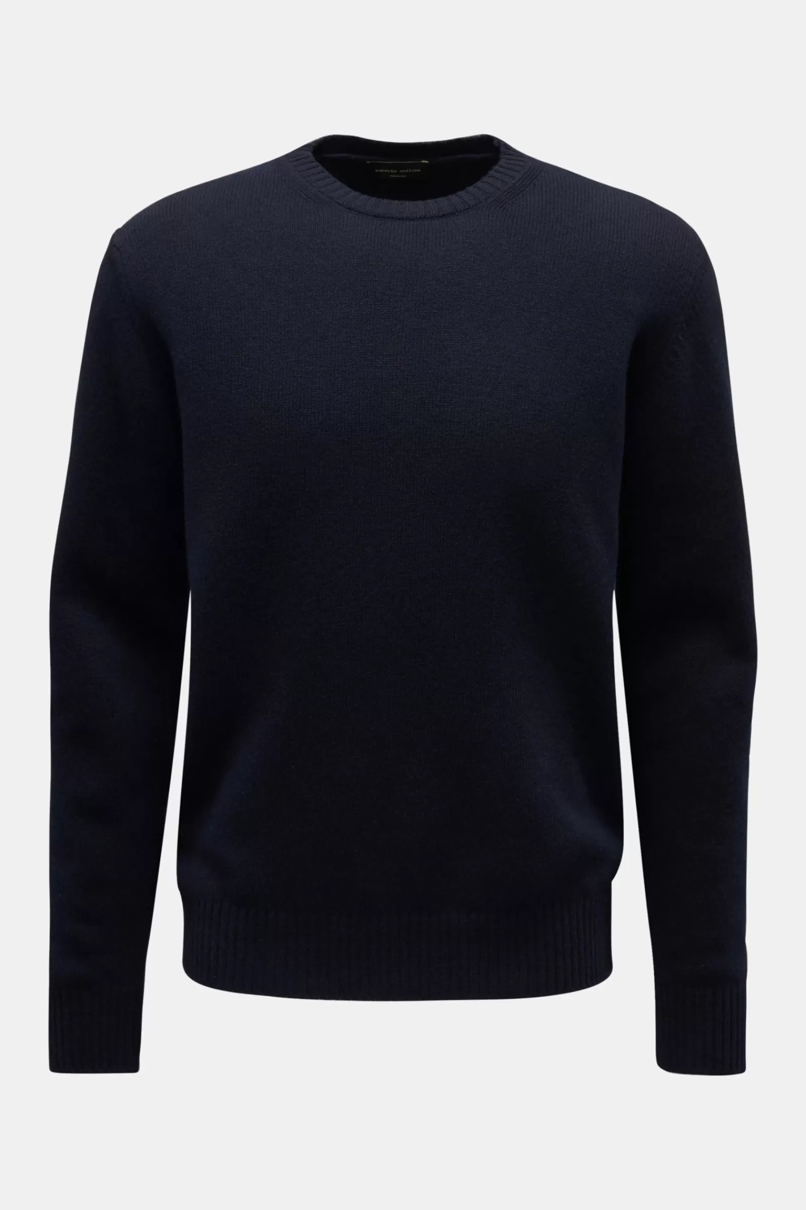 Crew Neck Jumper Navy^Roberto Collina Best Sale