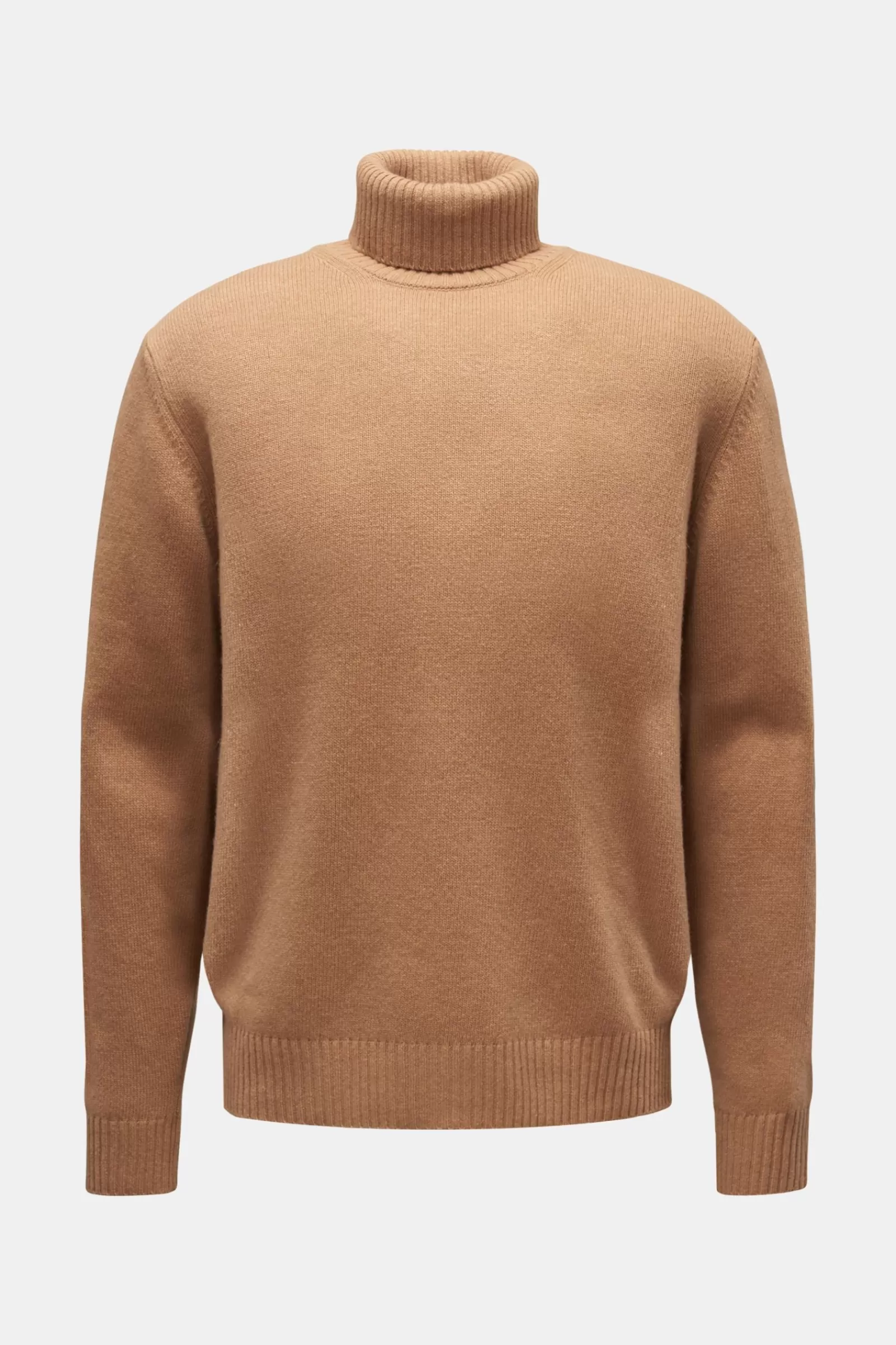 Turtleneck Jumper Light Brown^Roberto Collina New