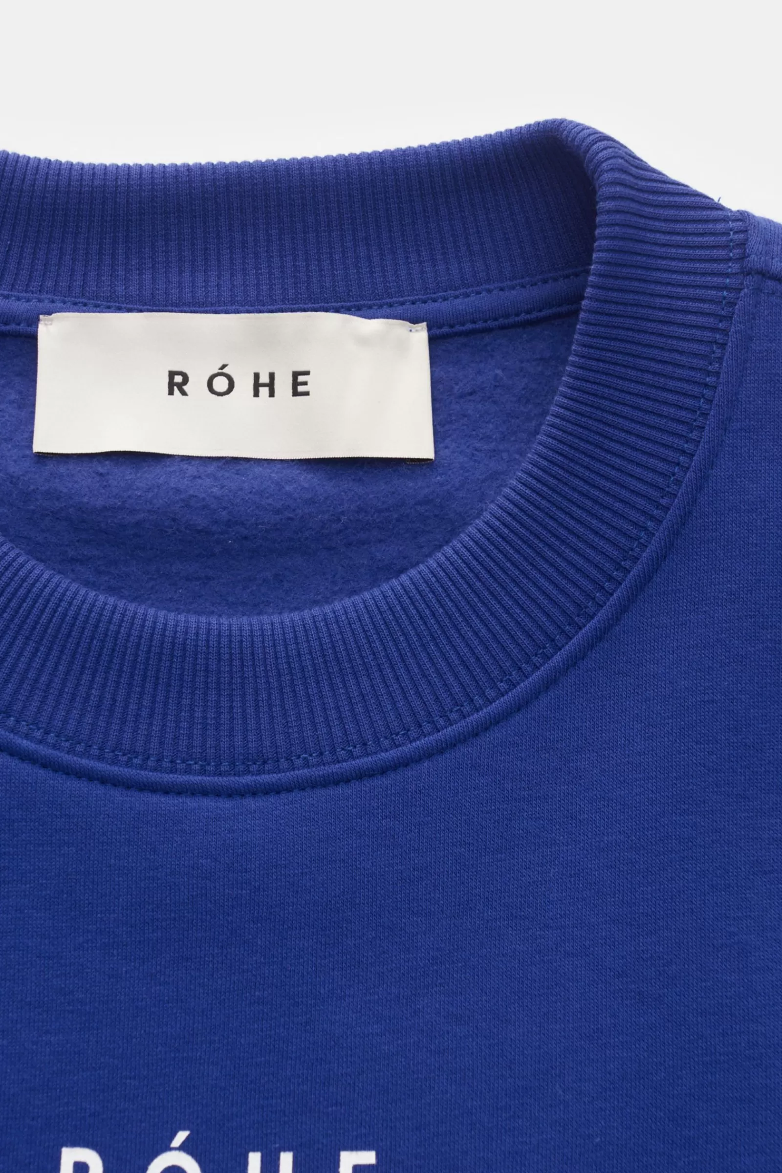 Rohe Crew Neck Sweatshirt Blue^Ru00f3he Discount