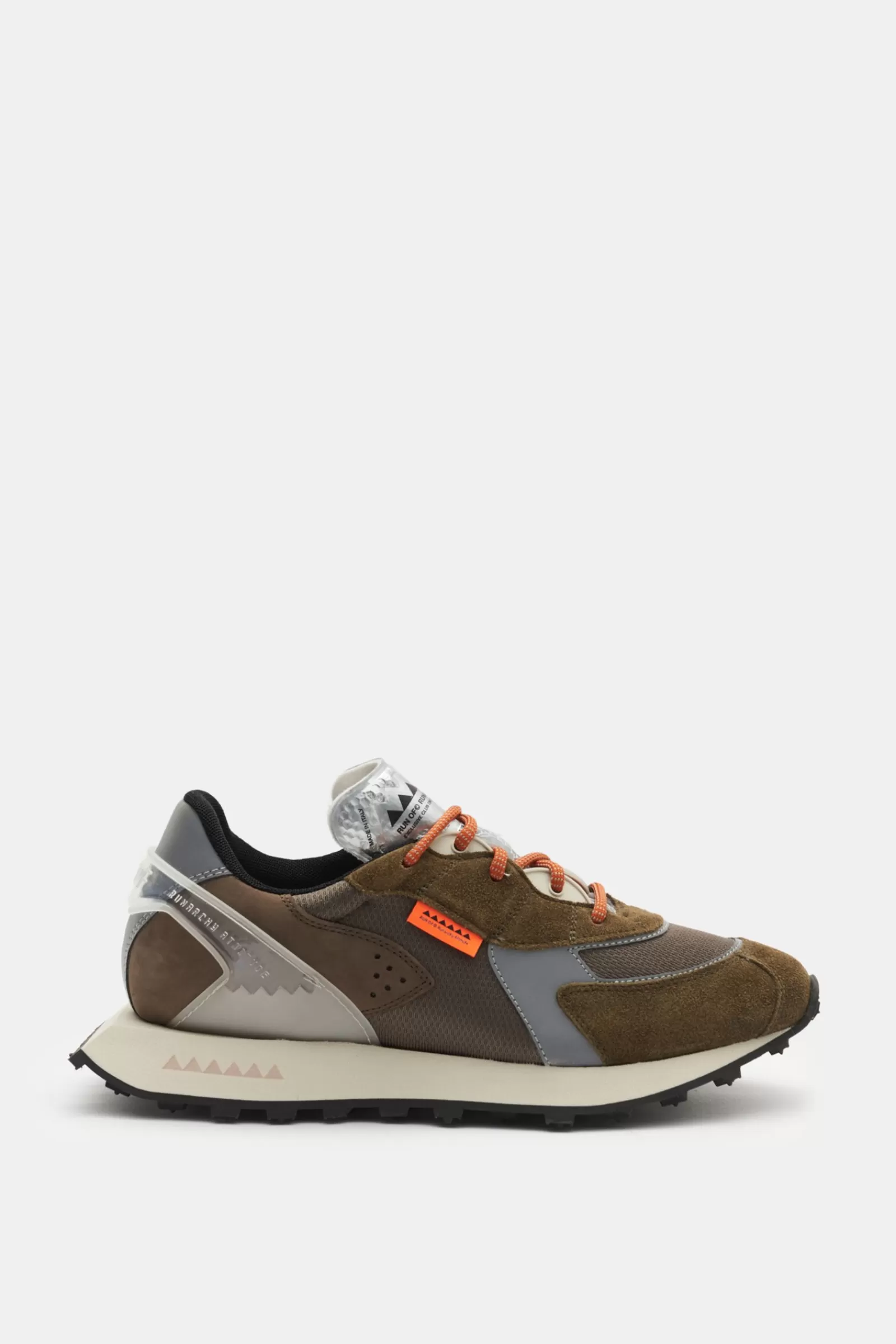 Sneakers 'Bodrum New York' Grey-Brown/Khaki^Run Of New