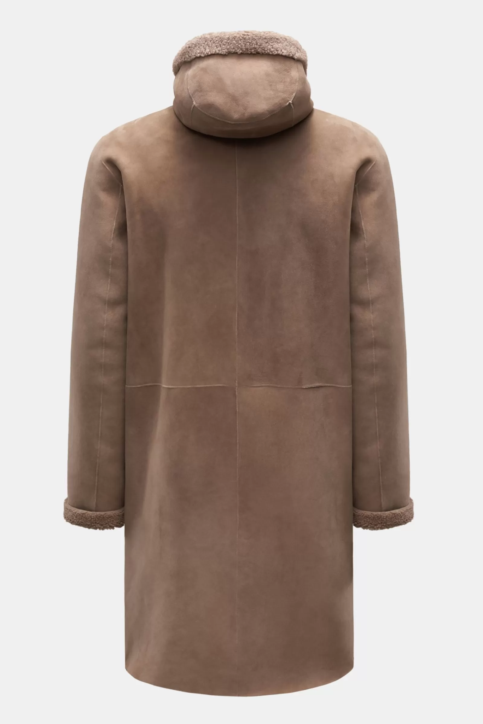 Reversible Shearling Coat Light Brown>Salvatore Santoro Online