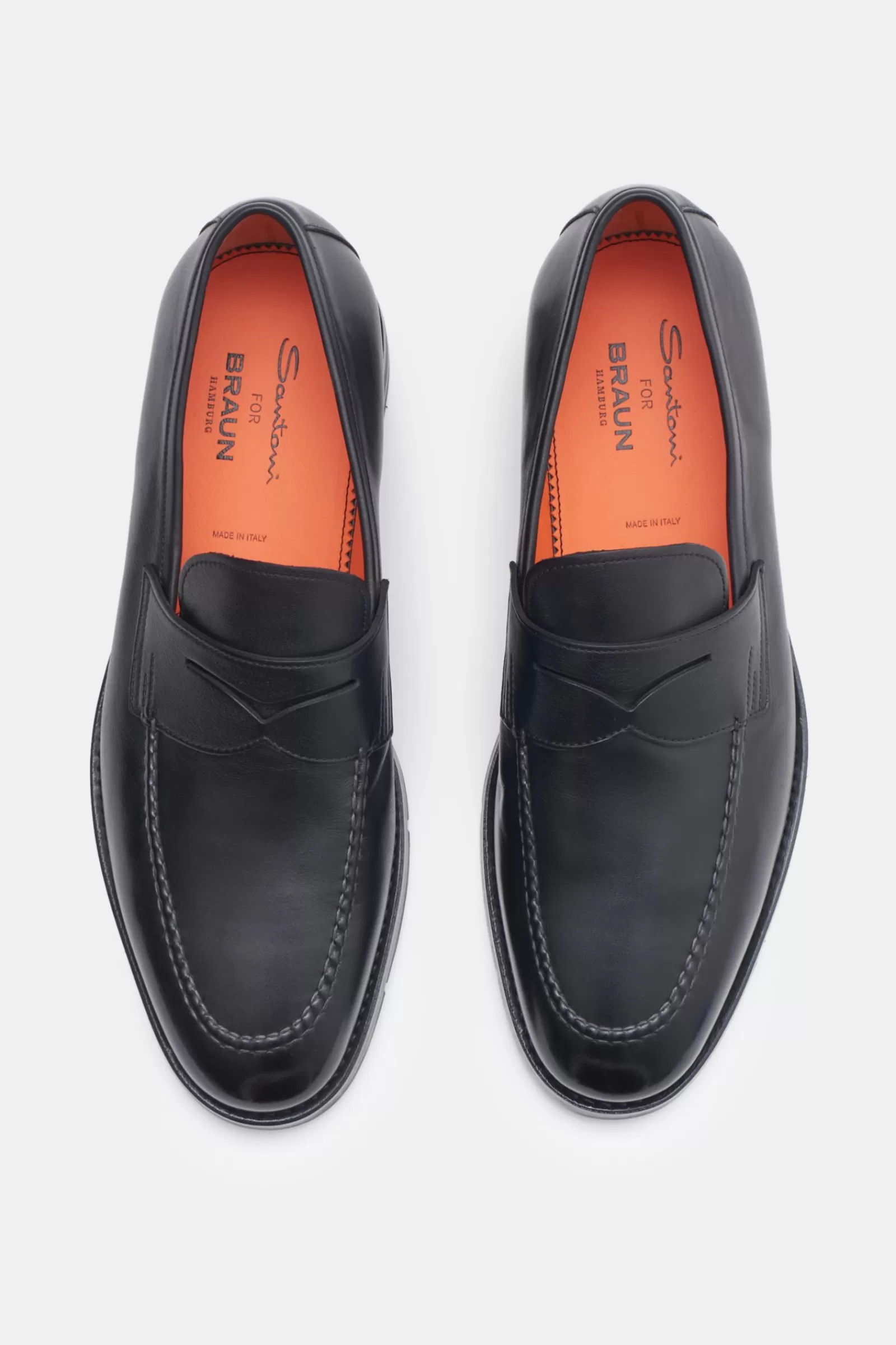 Penny Loafers Black^Santoni Flash Sale