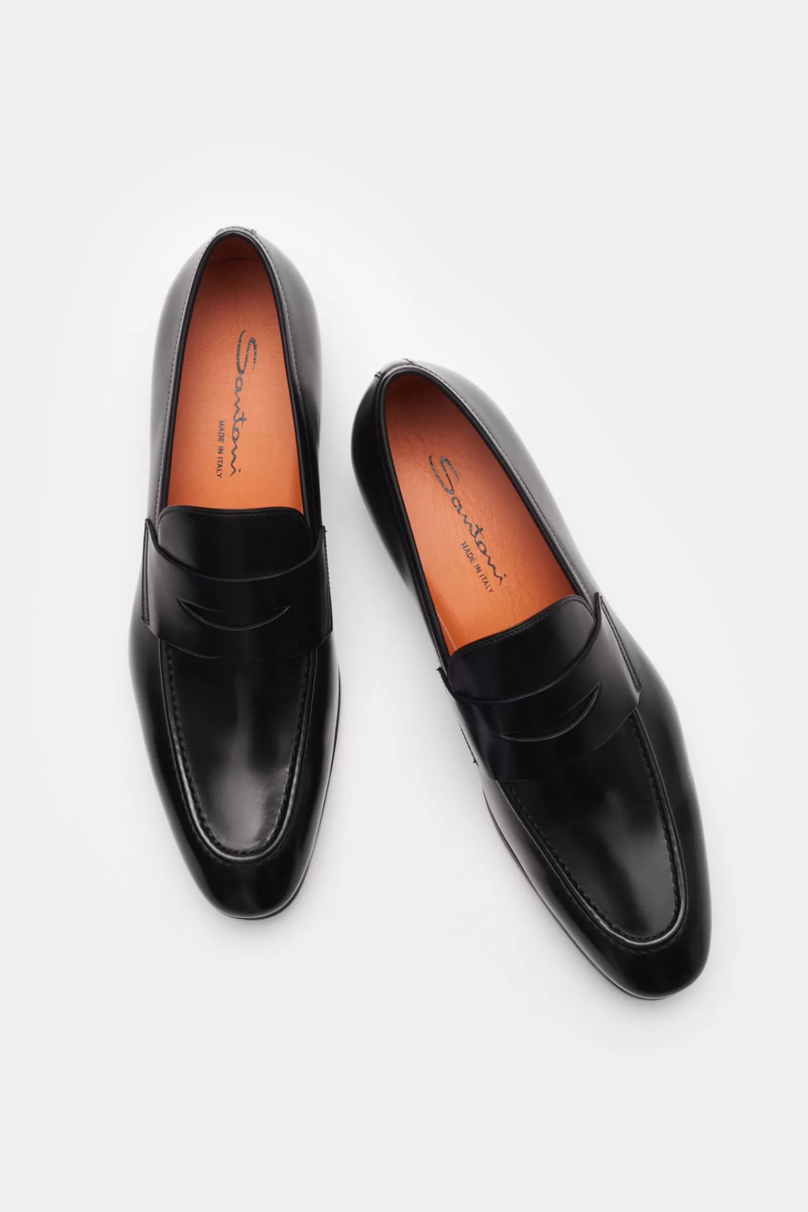 Penny Loafers Black^Santoni Cheap