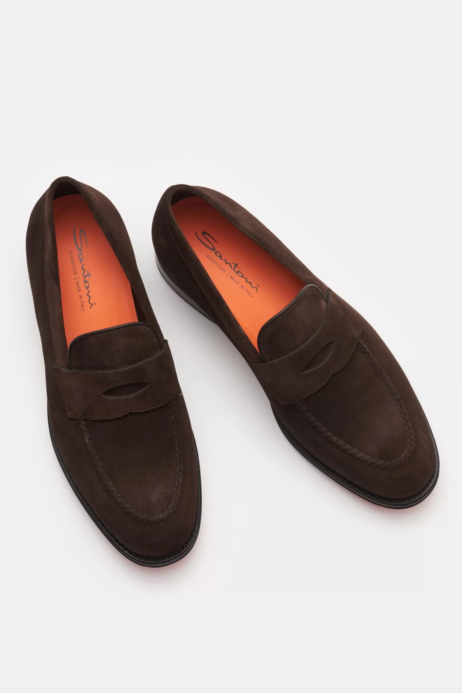 Penny Loafers Brown^Santoni Cheap