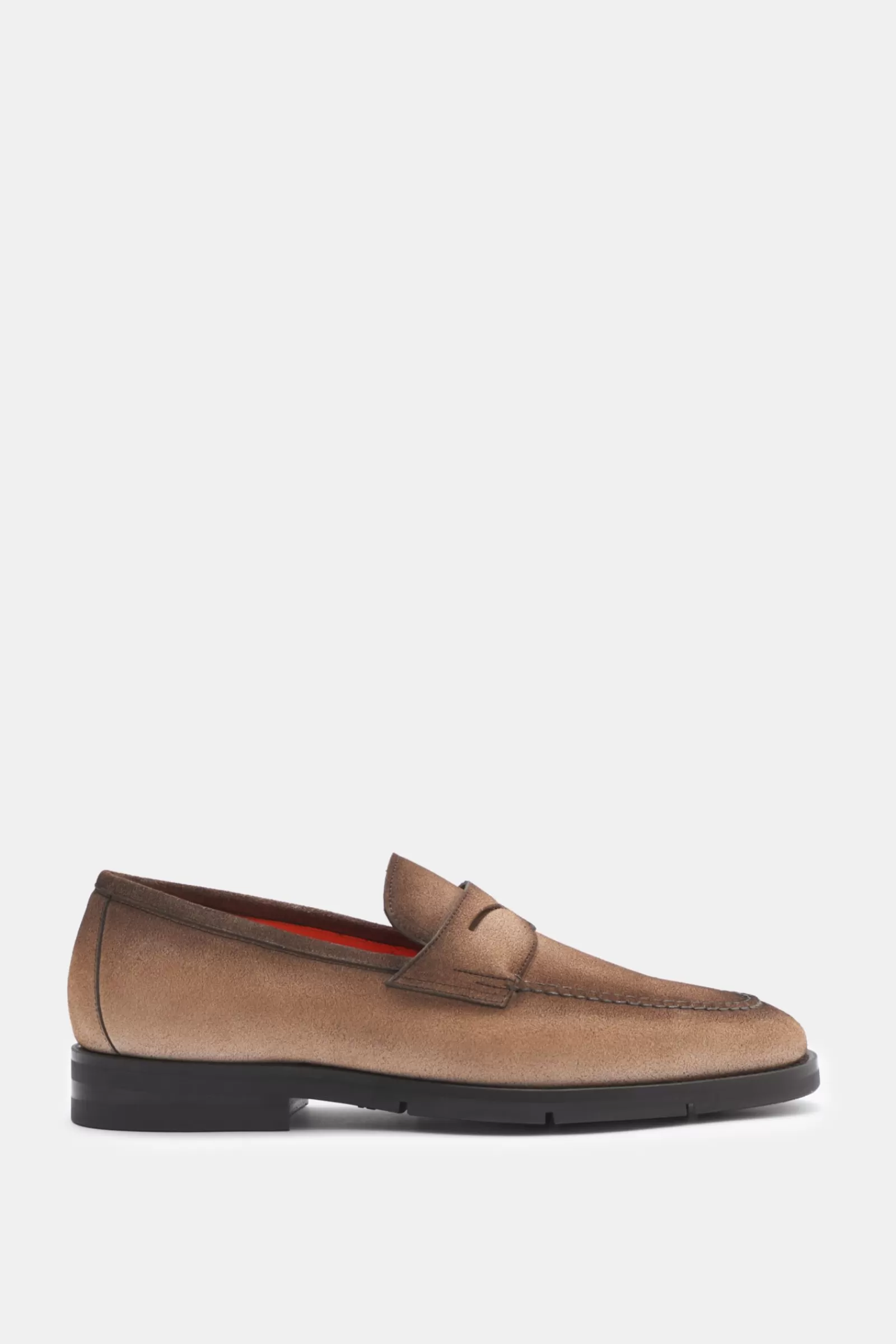 Penny Loafers Grey-Brown^Santoni Best Sale