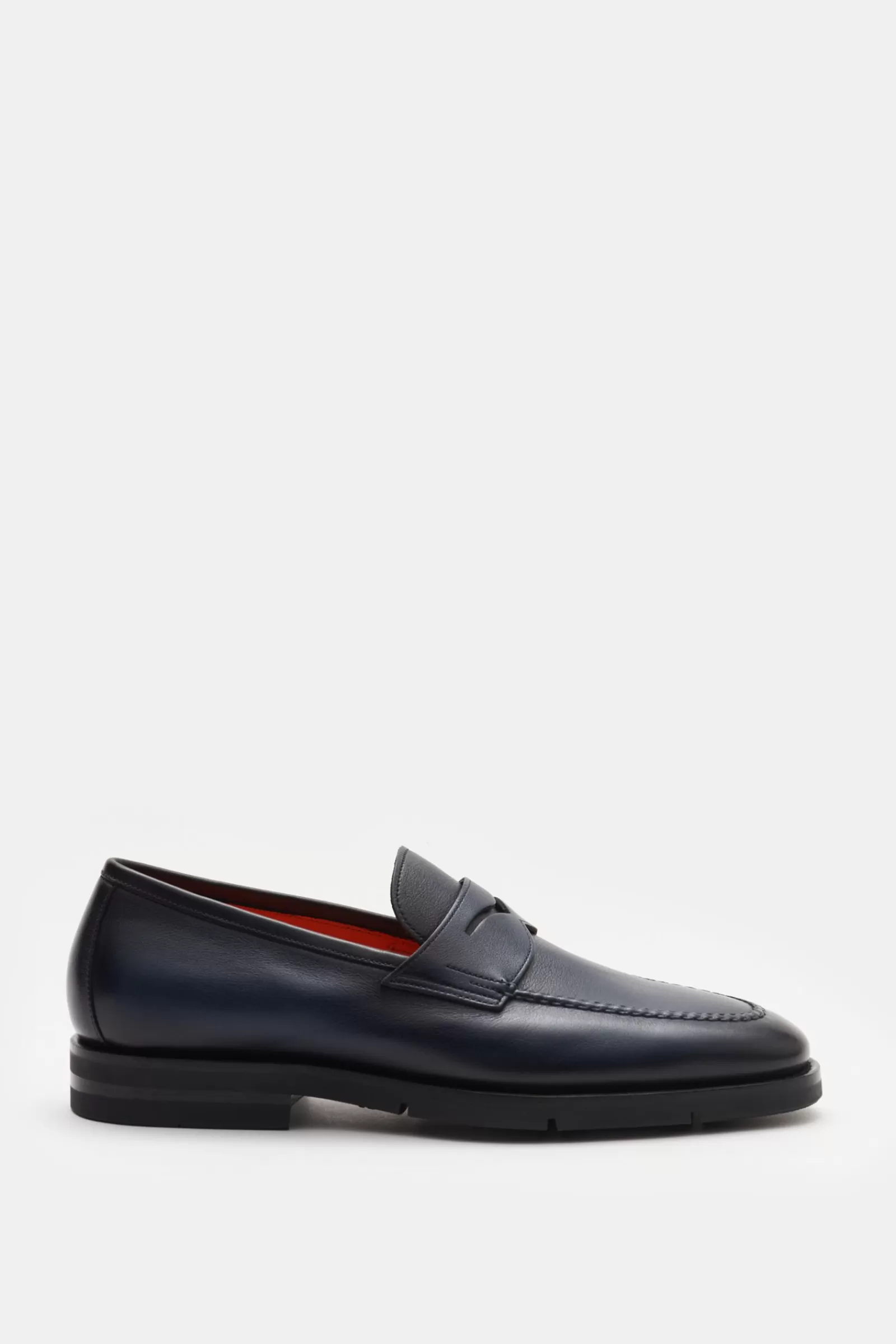 Penny Loafers Navy^Santoni Best Sale