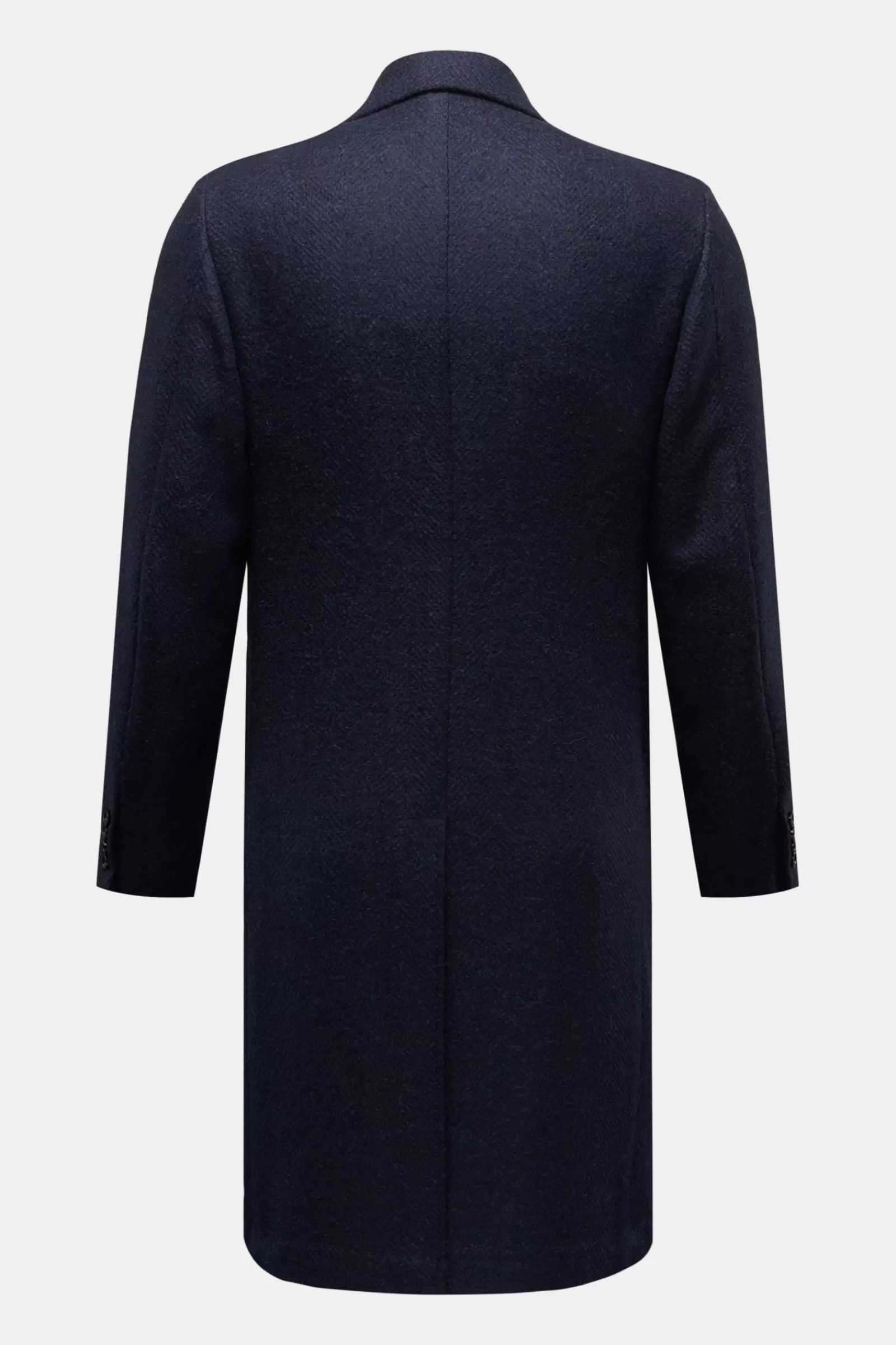 Coat 'Tokyo 1' Navy/Black Striped>Sartorio Napoli Discount