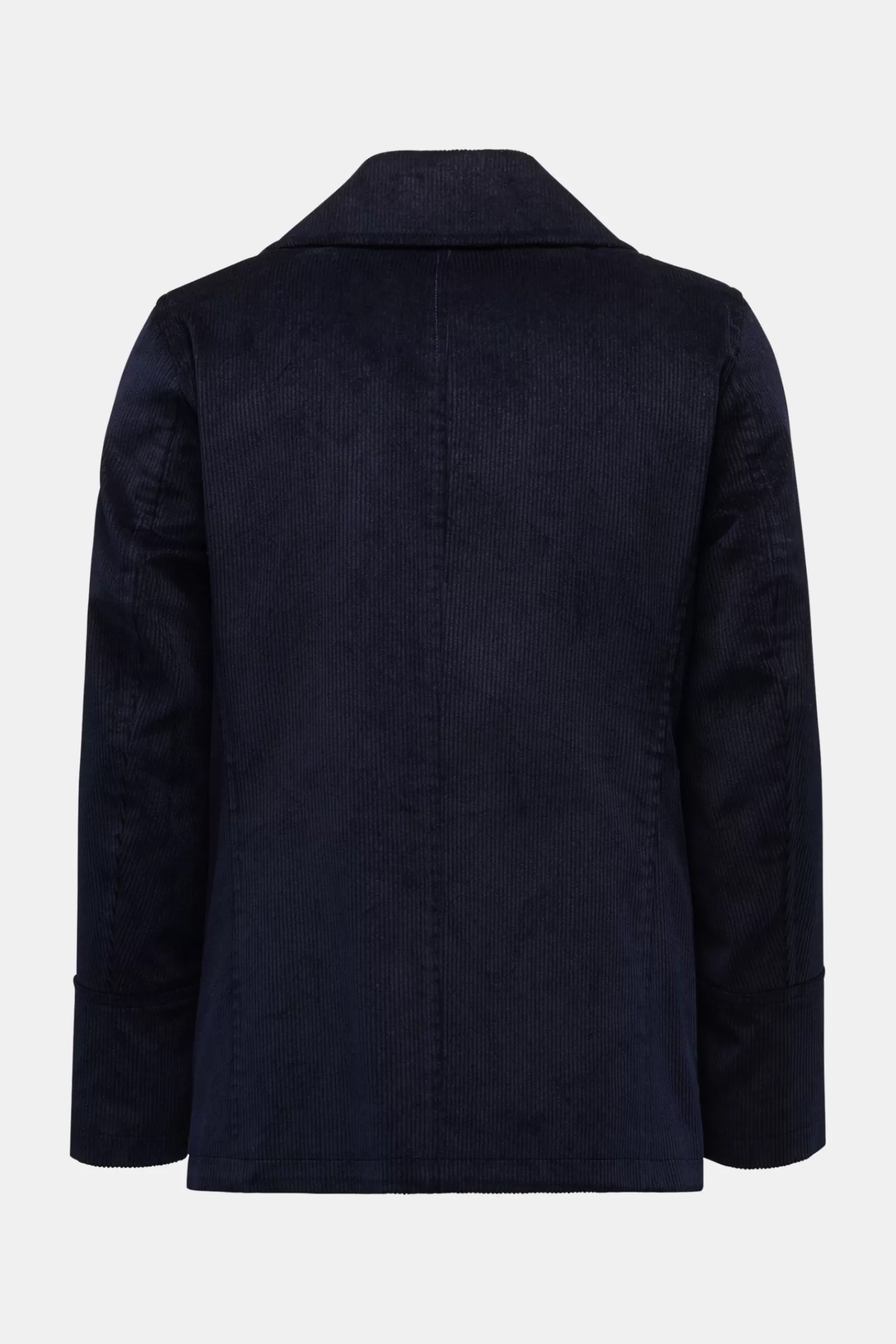 Corduroy Pea Coat 'Amalfi' Navy>Sealup Best Sale