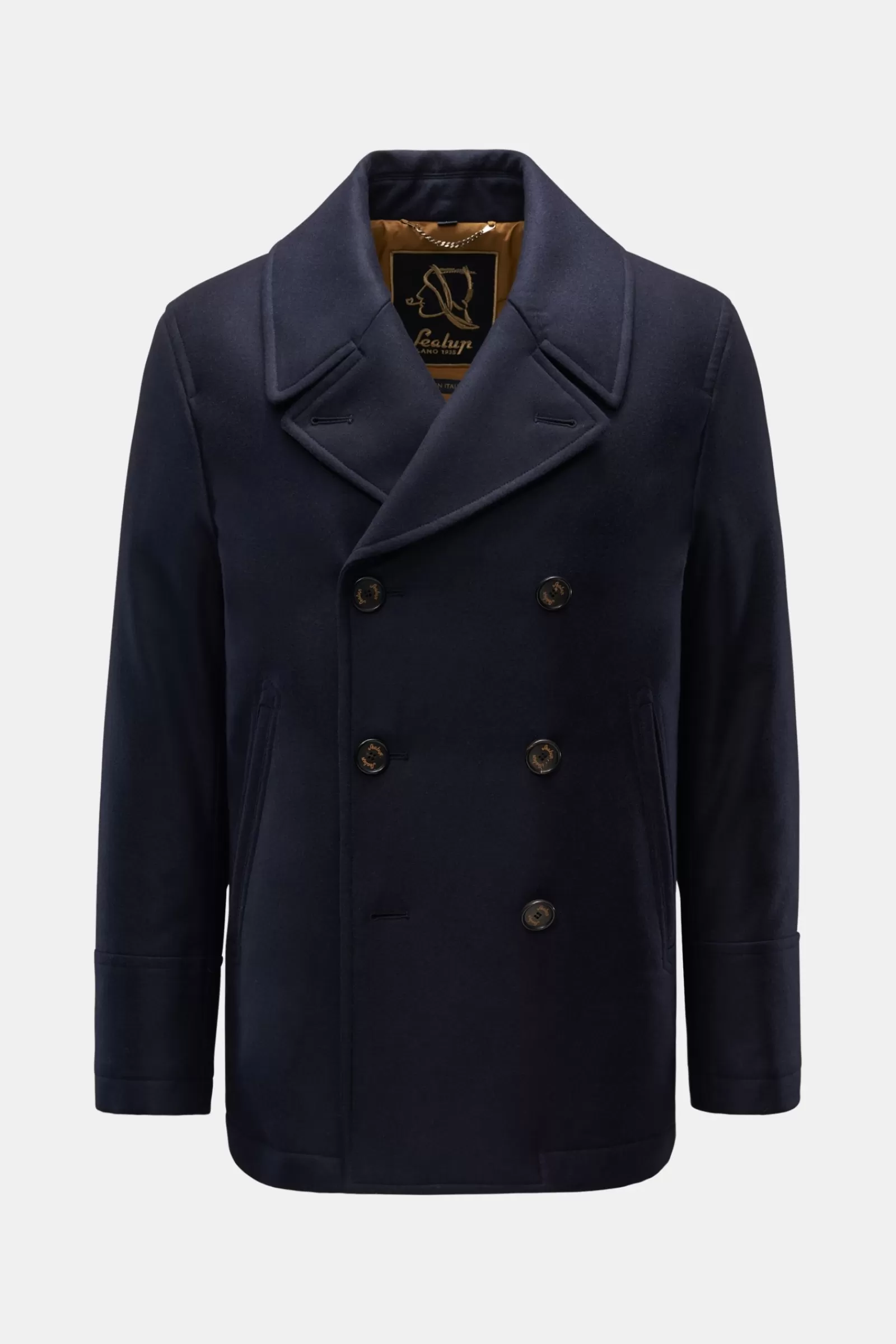 Pea Coat 'Amalfi' Dark Navy>Sealup Shop