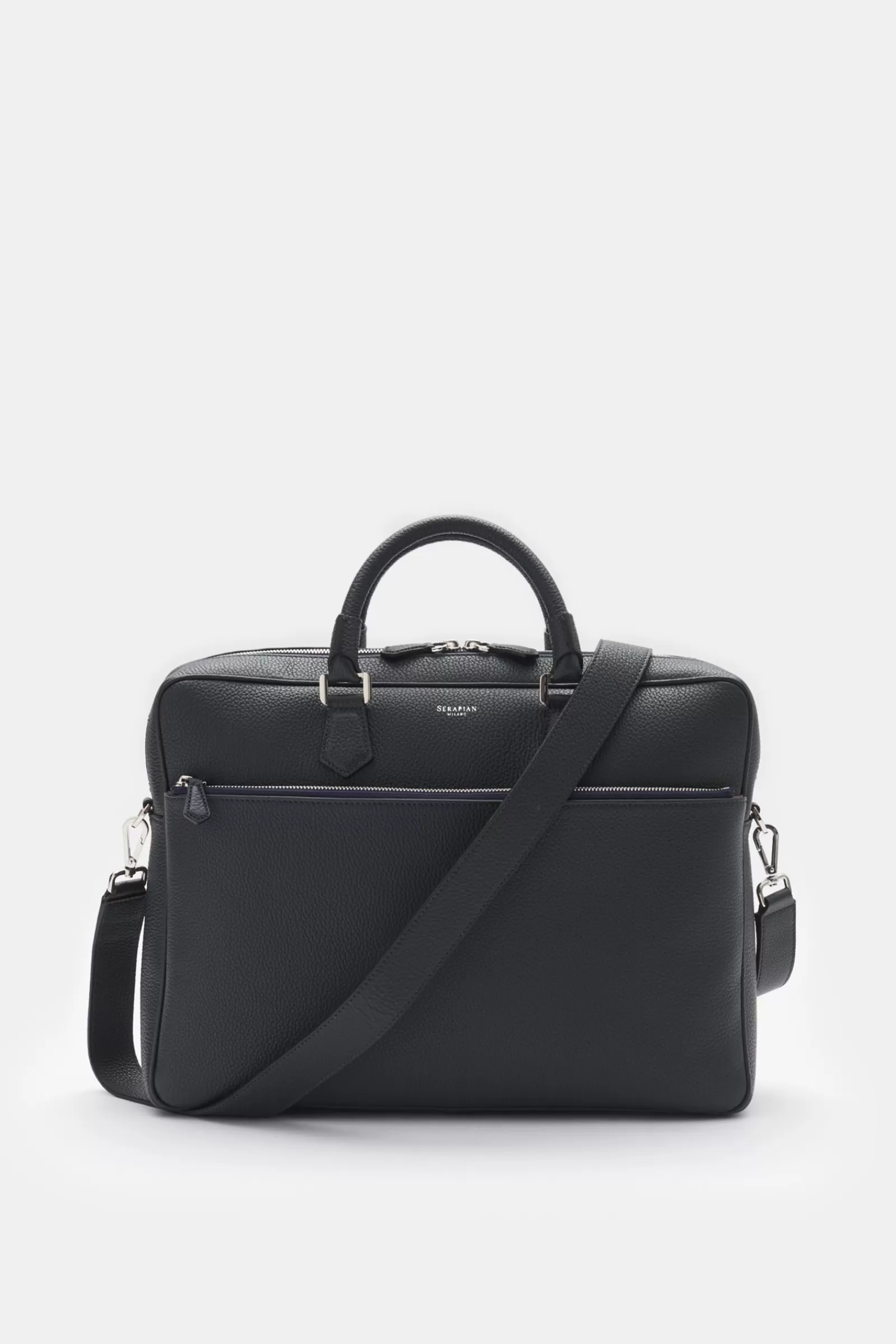 Briefcase Navy^Serapian Online