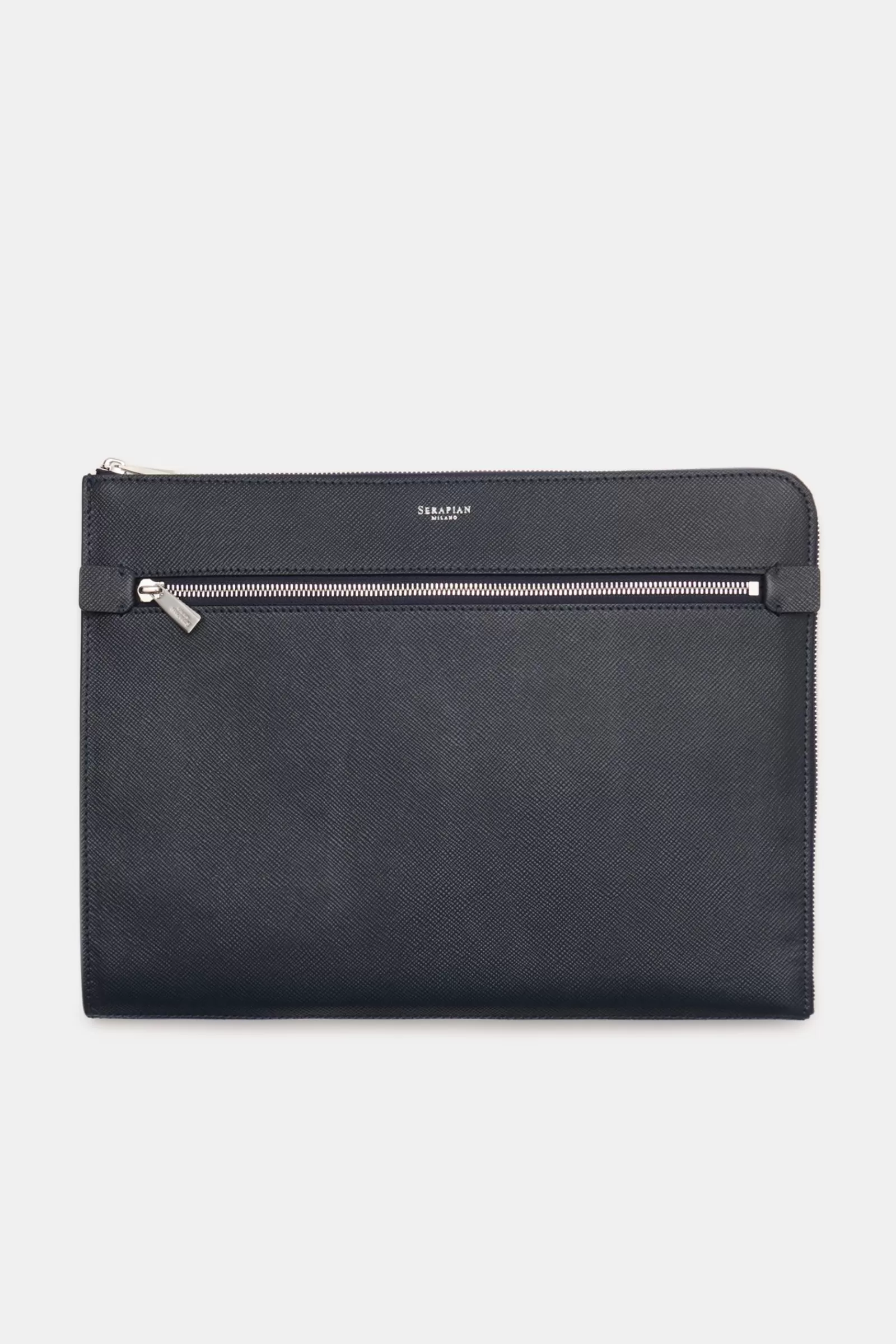 Document Case Dark Navy^Serapian Shop