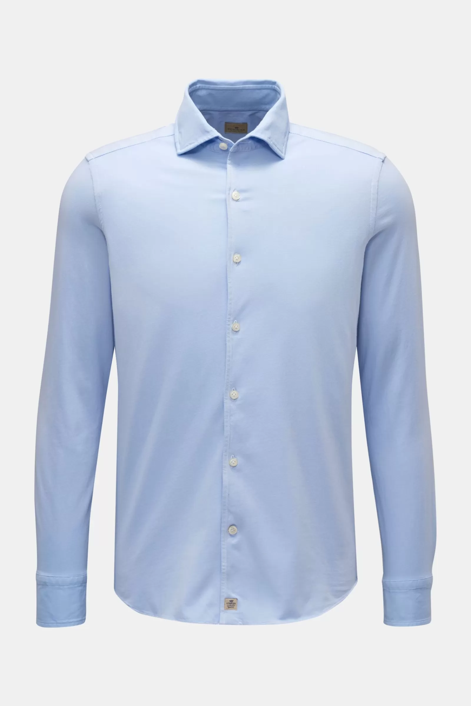 Jersey Shirt Shark Collar Light Blue>Sonrisa Flash Sale