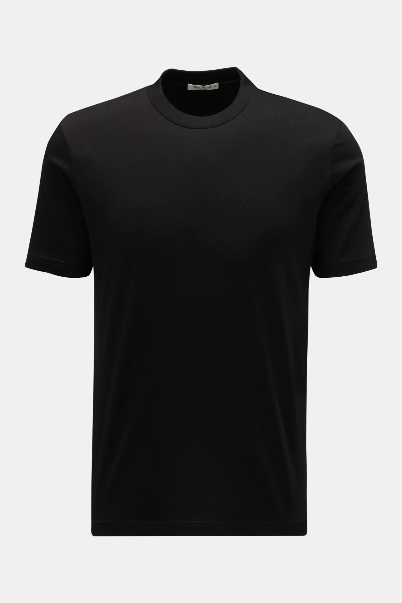 Crew Neck T-Shirt 'Eli' Black>Stefan Brandt New