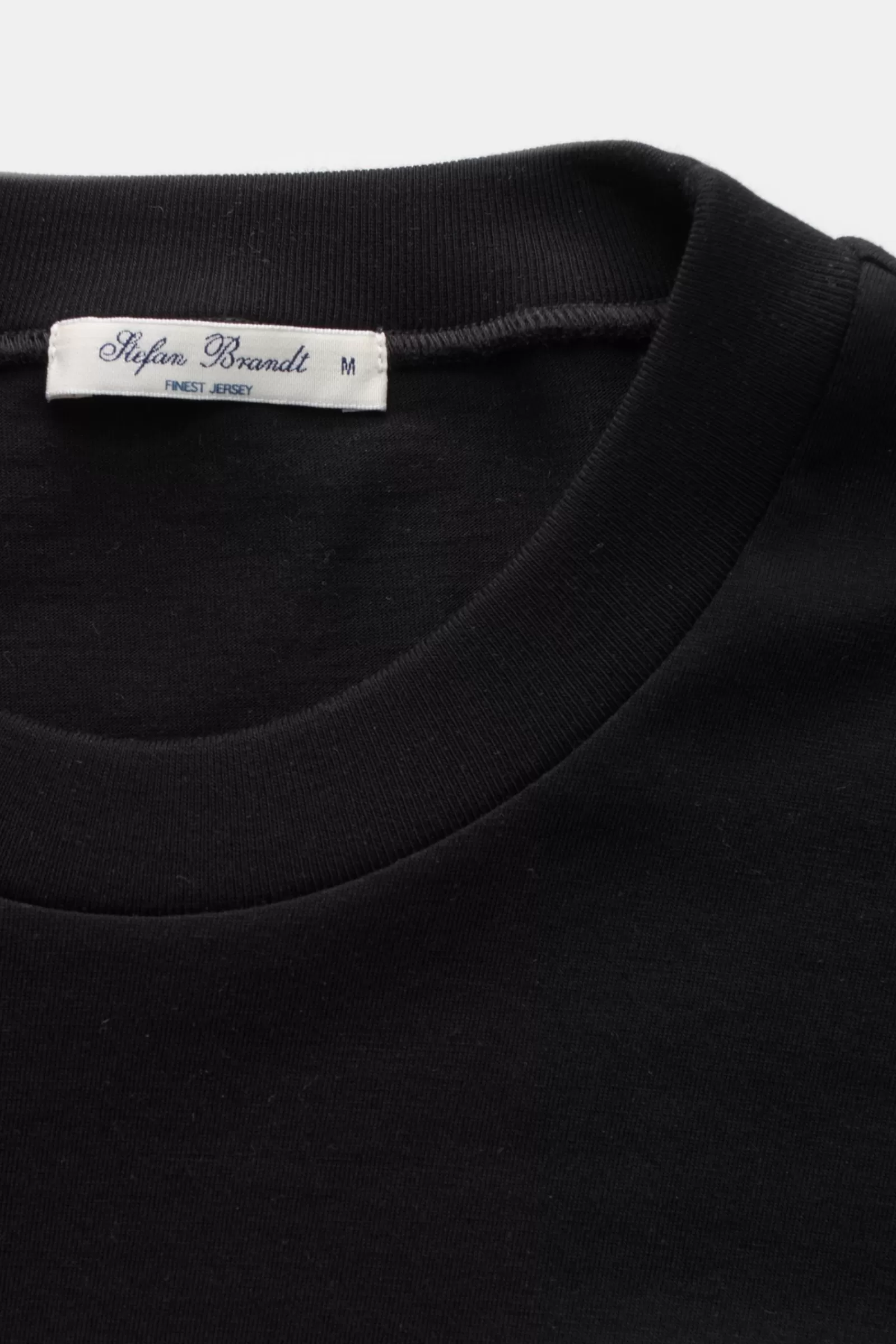 Crew Neck T-Shirt 'Eli' Black>Stefan Brandt New