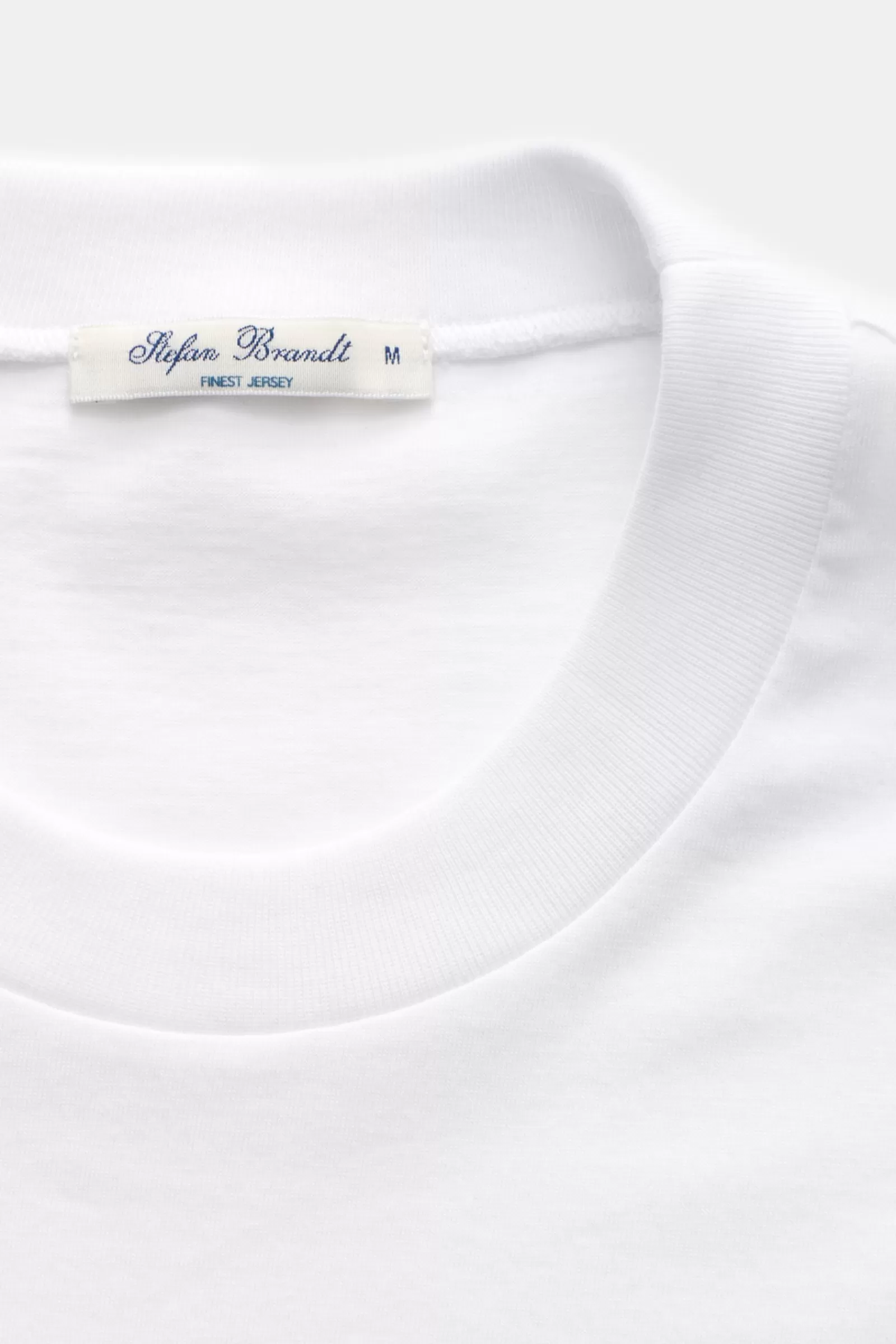 Crew Neck T-Shirt 'Eli' White>Stefan Brandt New