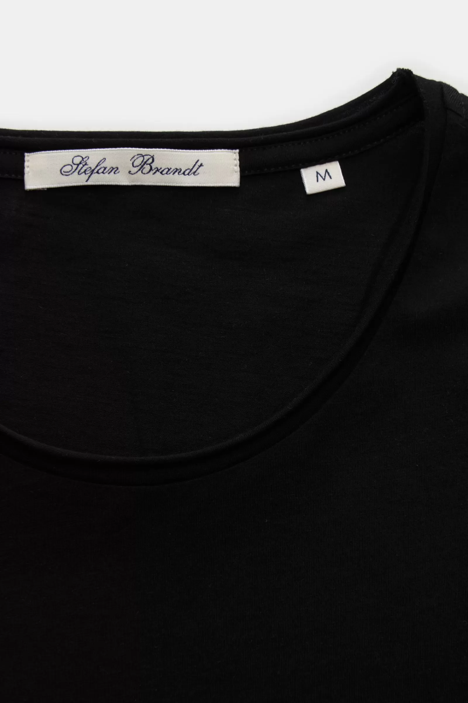 Crew Neck T-Shirt 'Elia' Black>Stefan Brandt Flash Sale