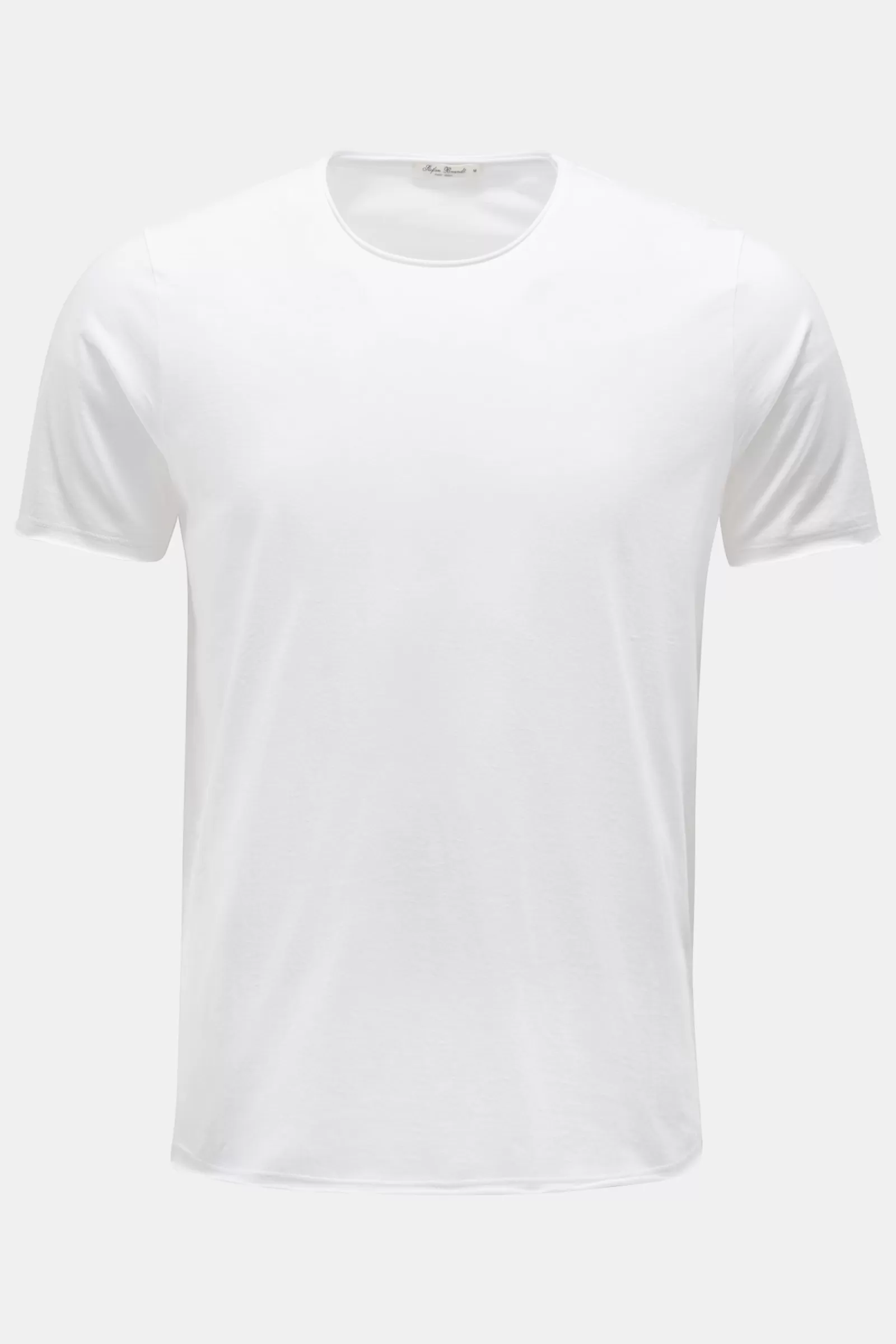 Crew Neck T-Shirt 'Elia' White>Stefan Brandt Fashion