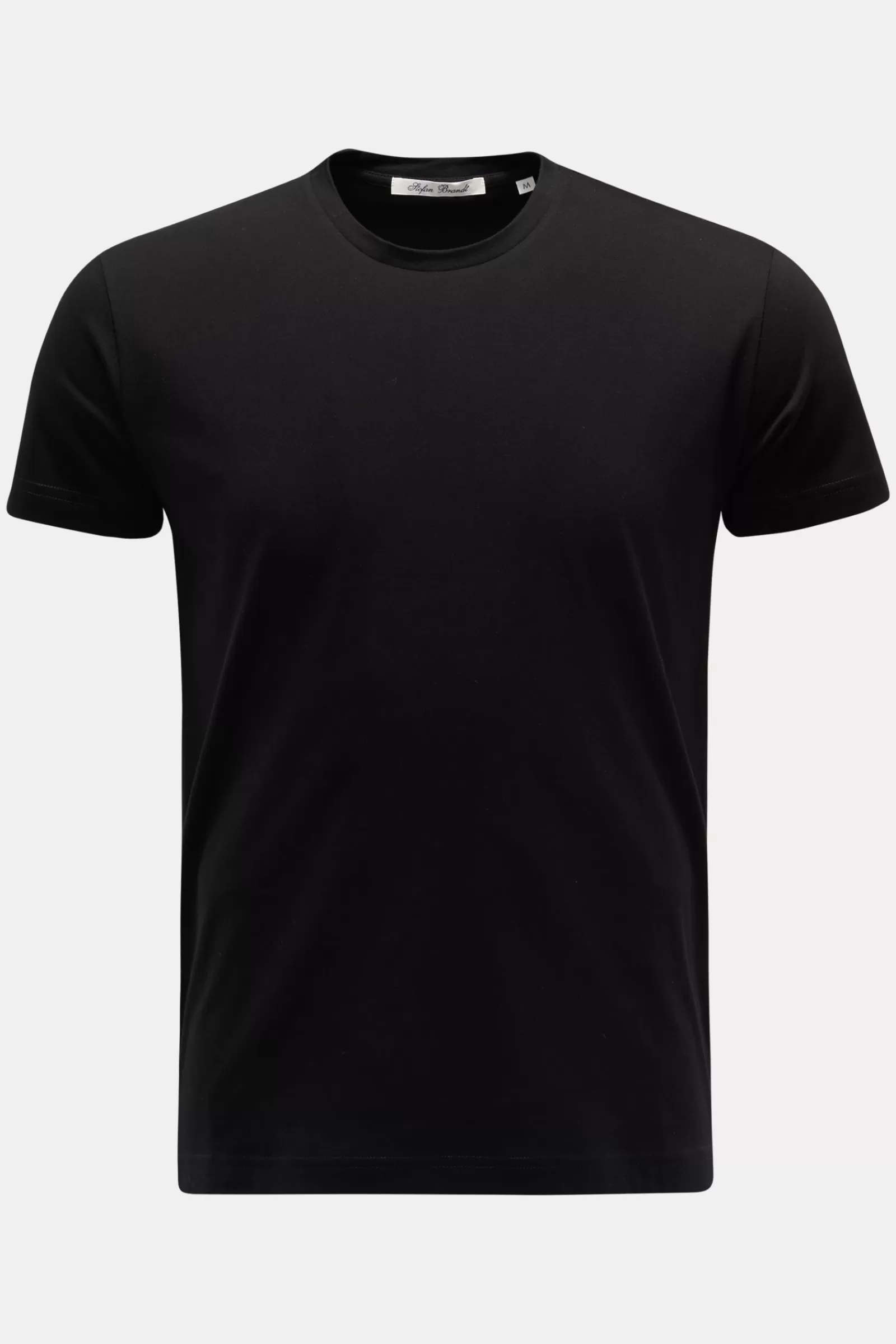 Crew Neck T-Shirt 'Enno' Black>Stefan Brandt Sale