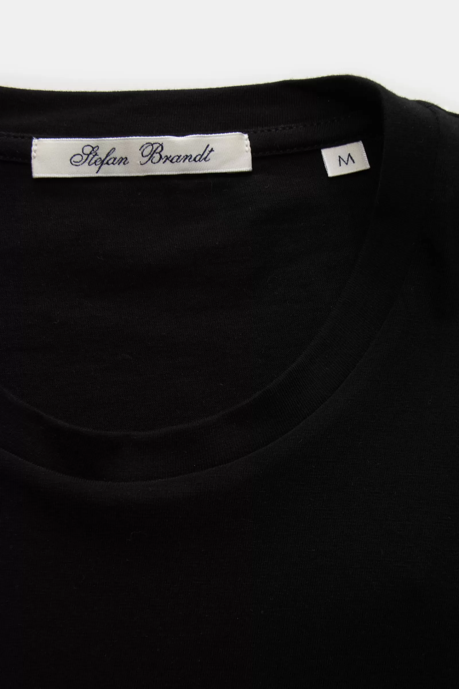 Crew Neck T-Shirt 'Enno' Black>Stefan Brandt Sale