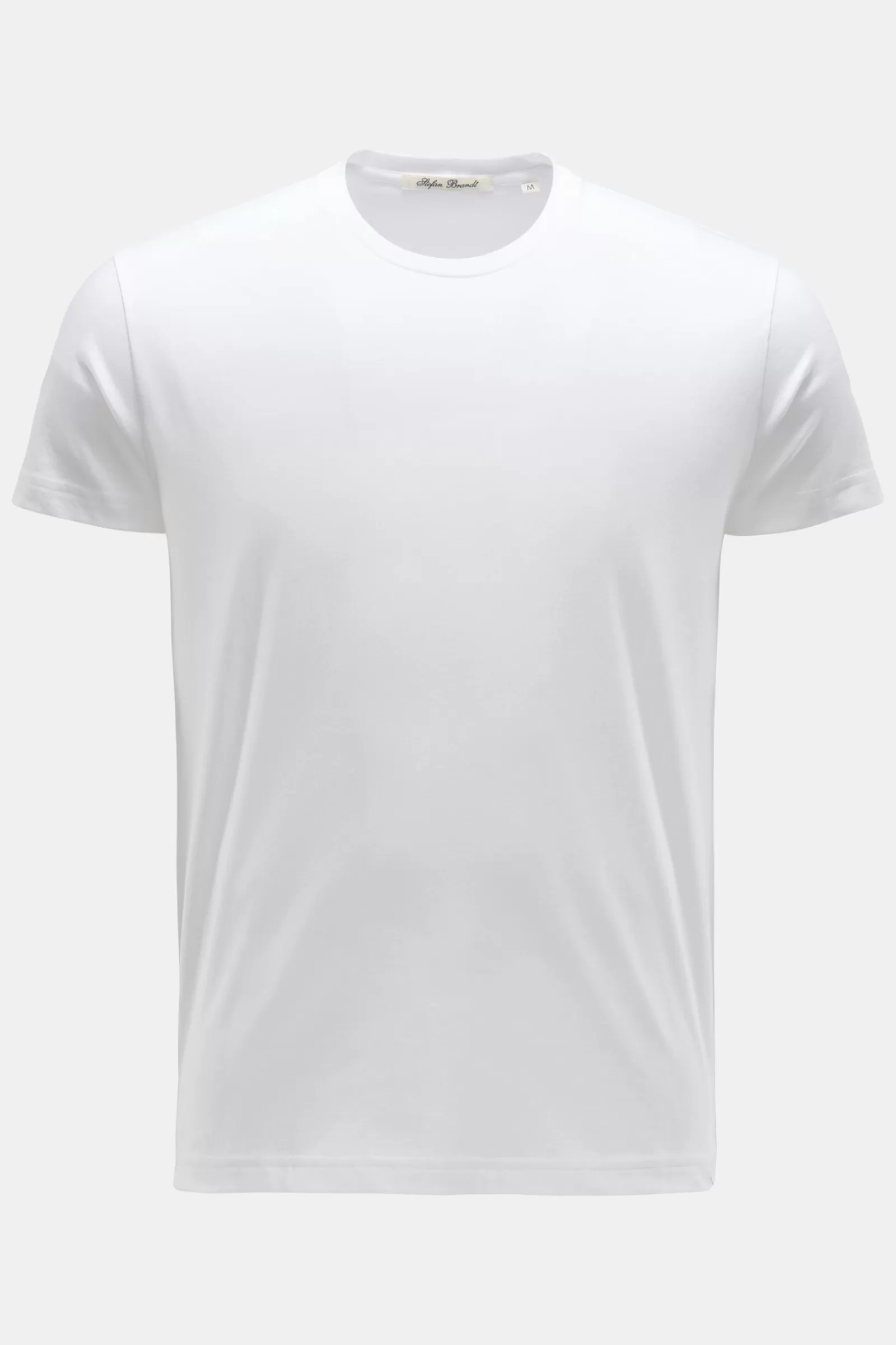 Crew Neck T-Shirt 'Enno' White>Stefan Brandt Online