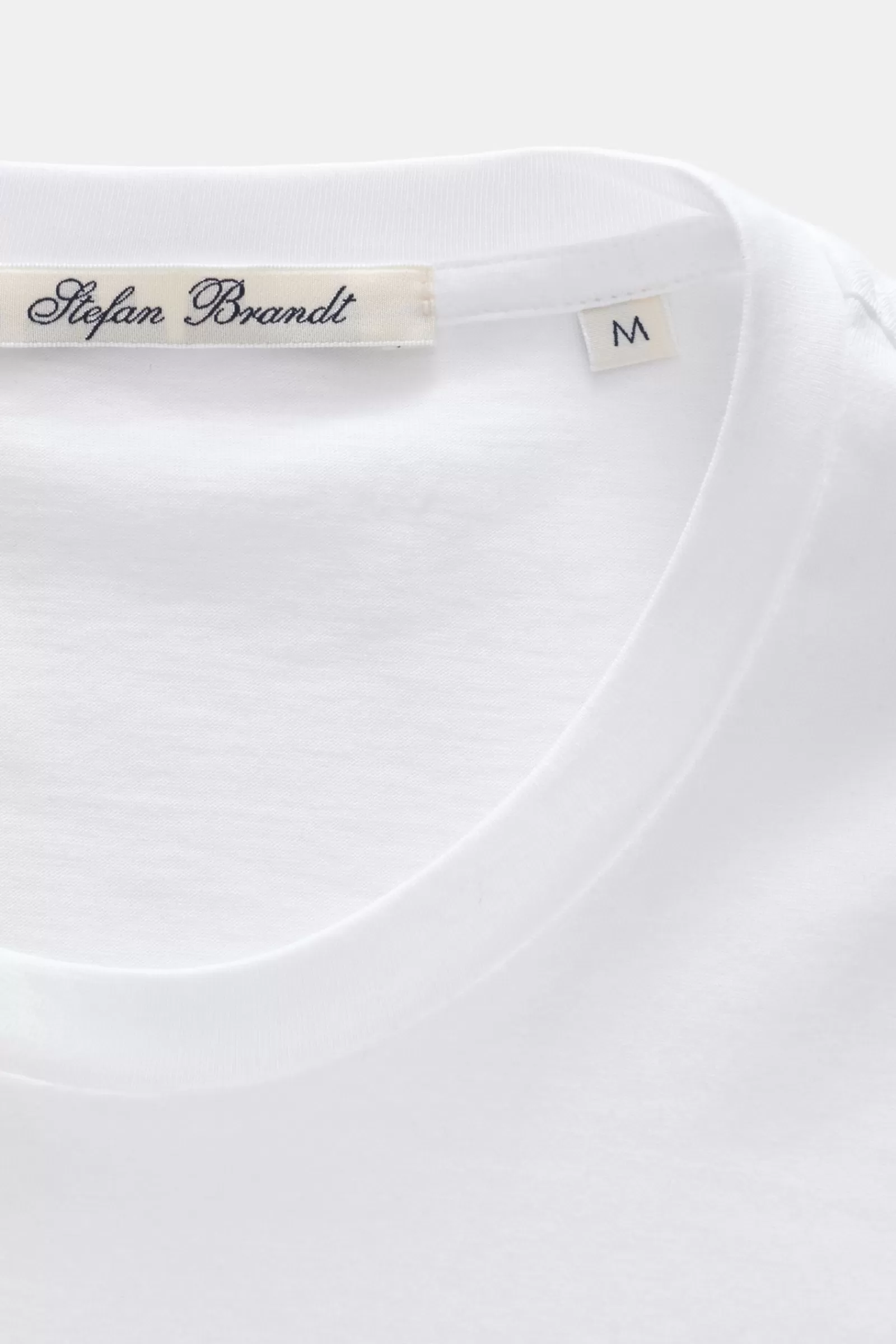 Crew Neck T-Shirt 'Enno' White>Stefan Brandt Online