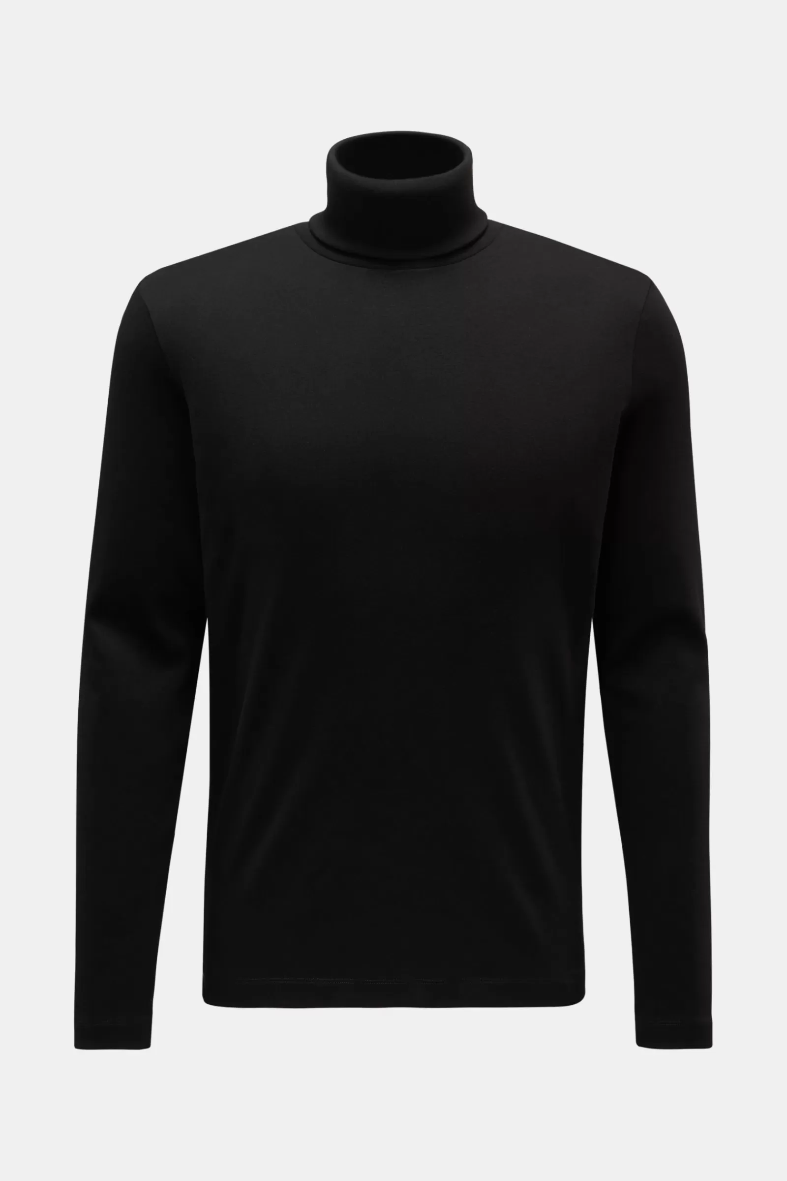 Jersey Turtleneck Jumper 'Eli' Black^Stefan Brandt Flash Sale