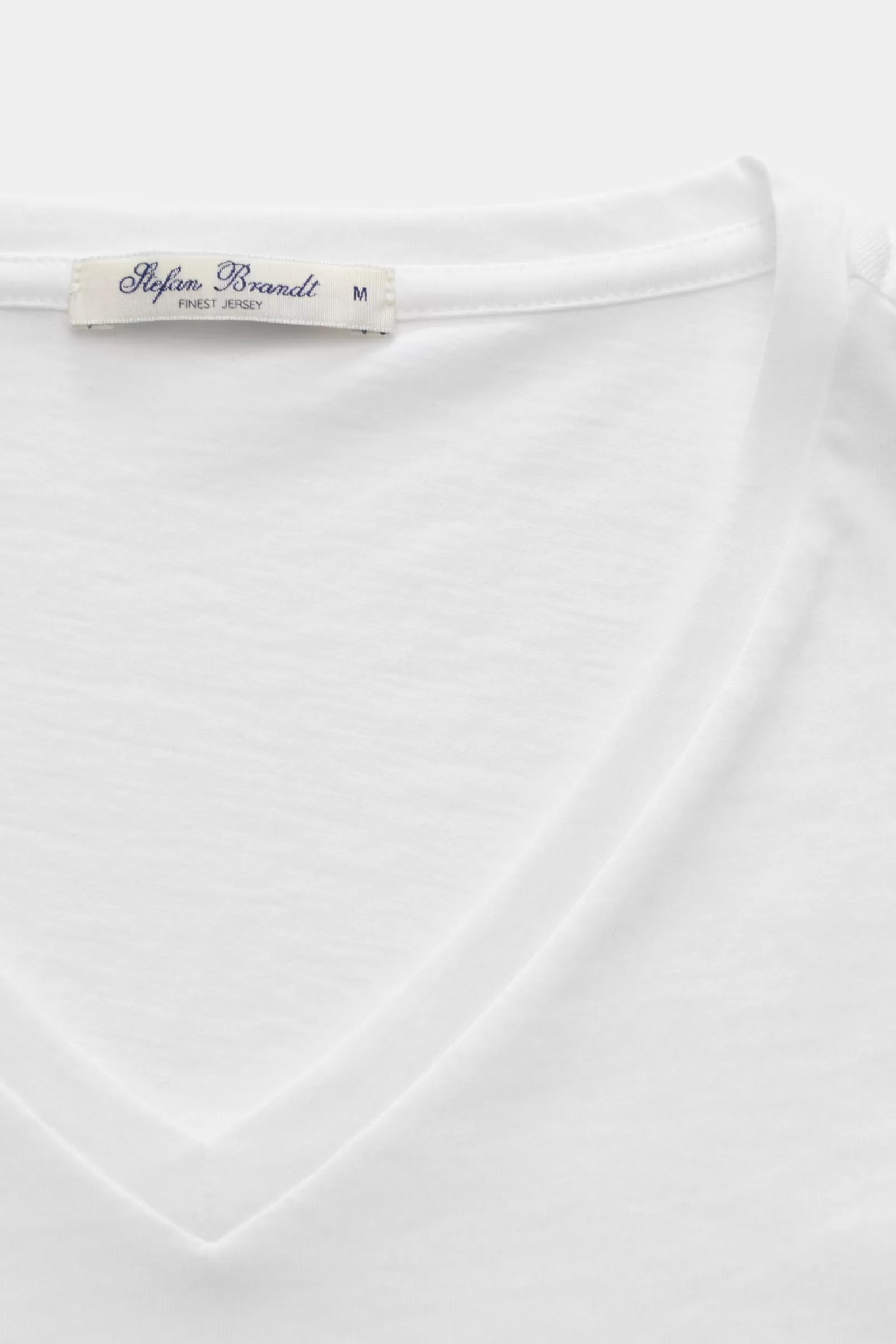 V-Neck T-Shirt 'Artur' White>Stefan Brandt Cheap