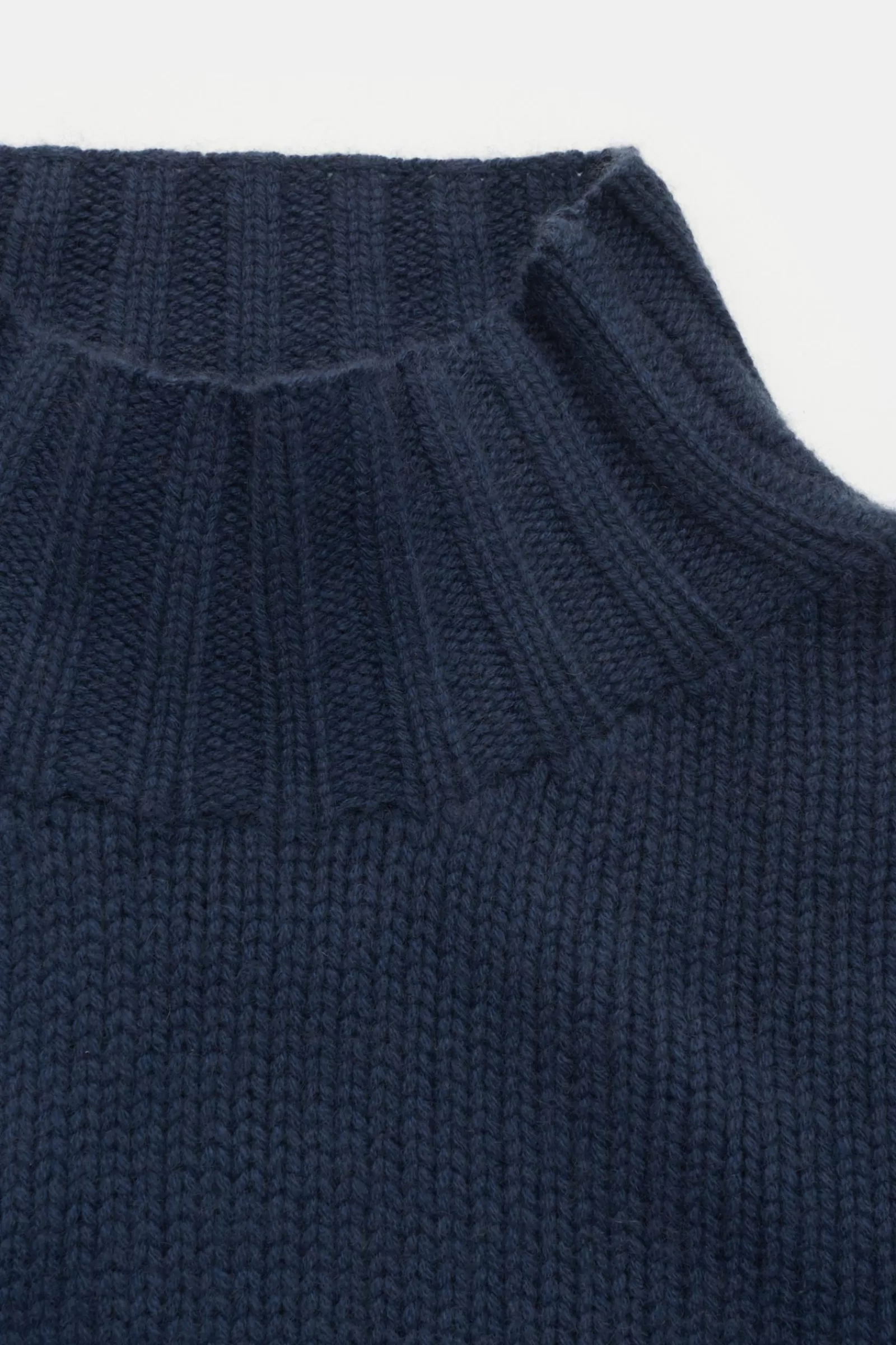 Cashmere Jumper 'Brown' Navy^Stephan Boya Outlet