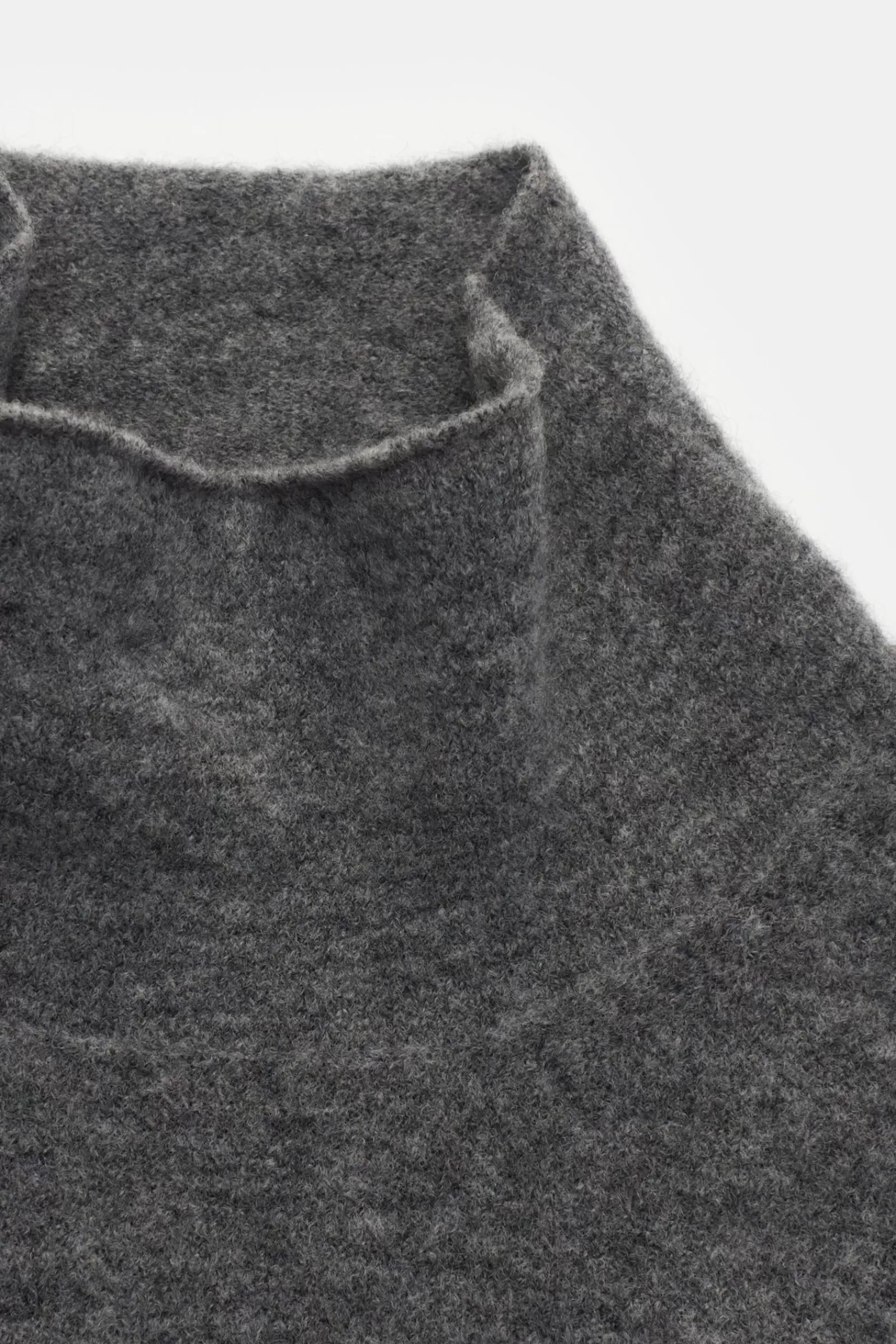 Turtleneck Jumper 'Lupo' Grey^Stile Latino Store