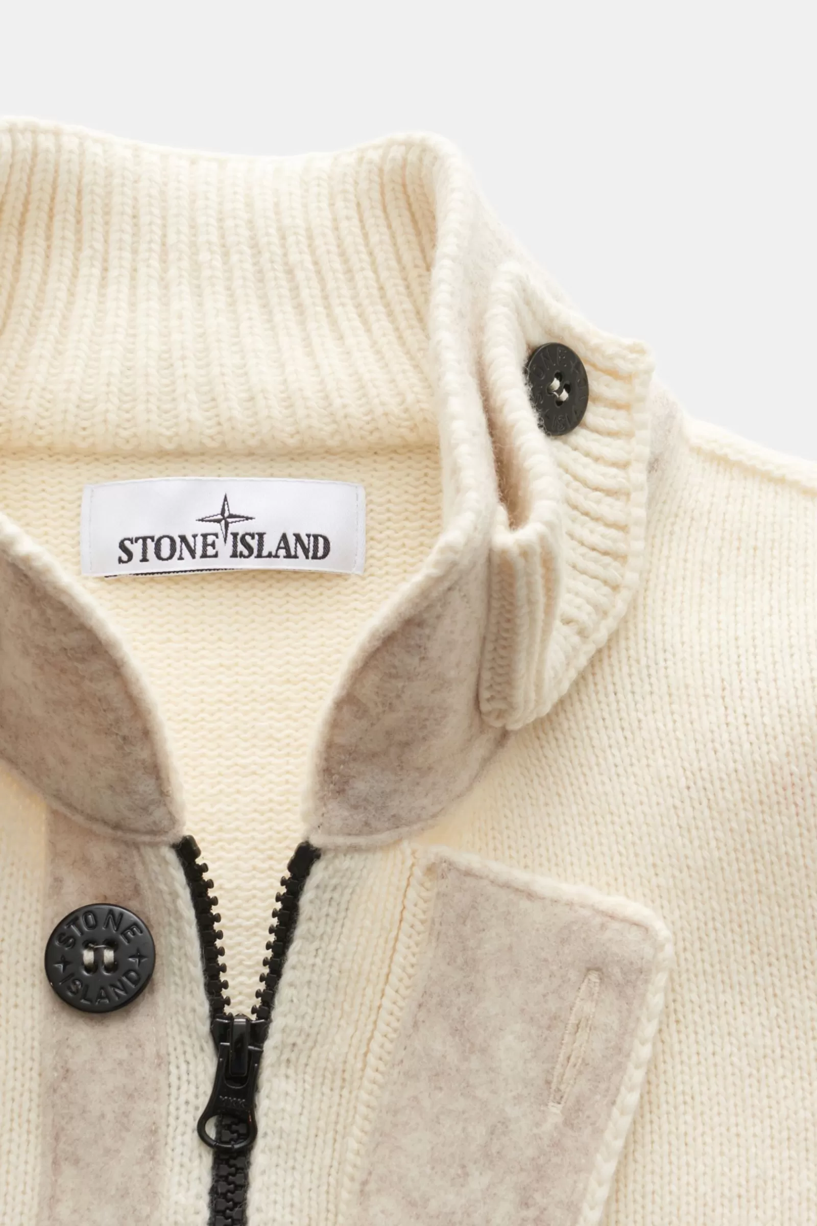 Cardigan Cream^Stone Island Hot