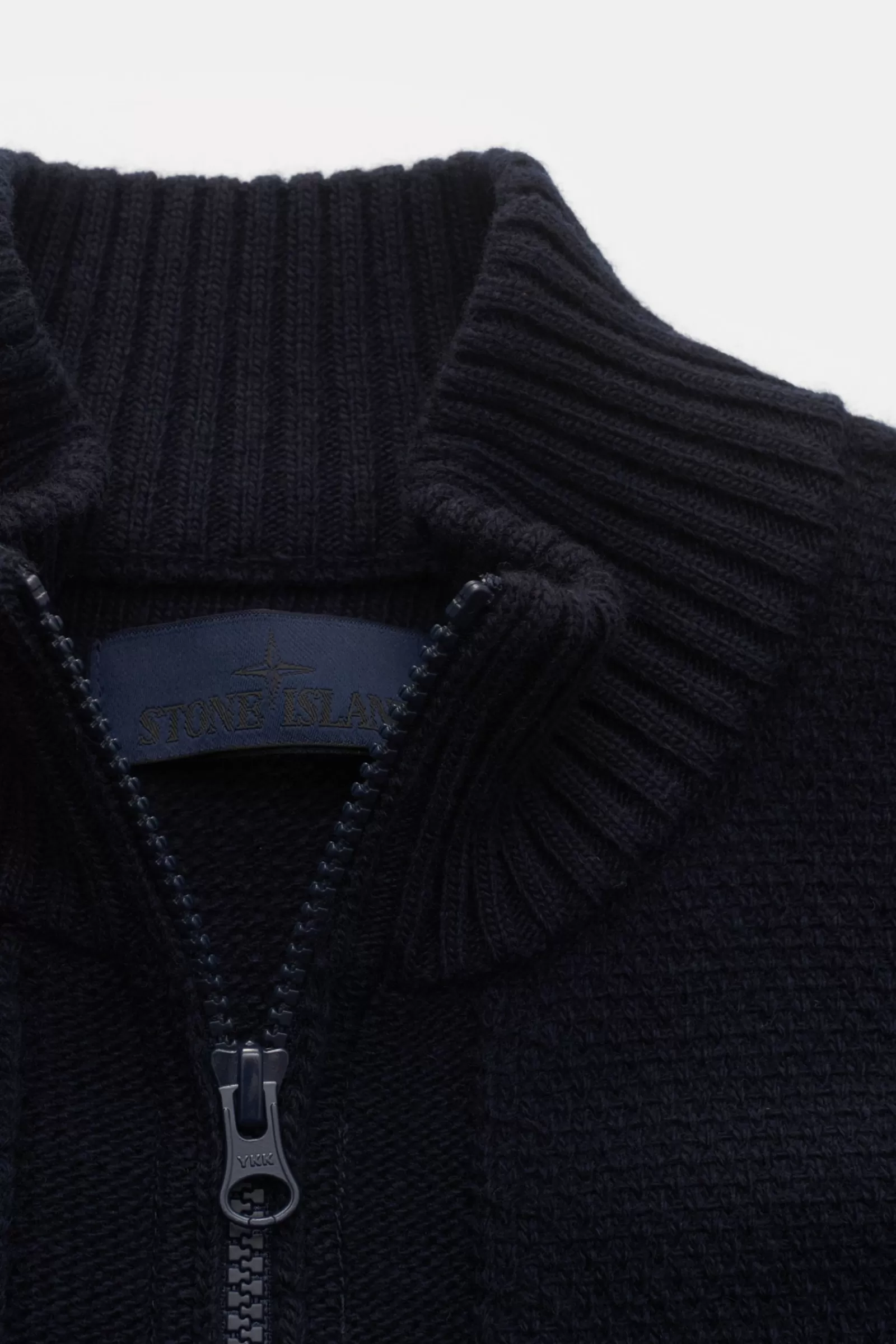 Cardigan 'Ghost Piece' Navy^Stone Island Store