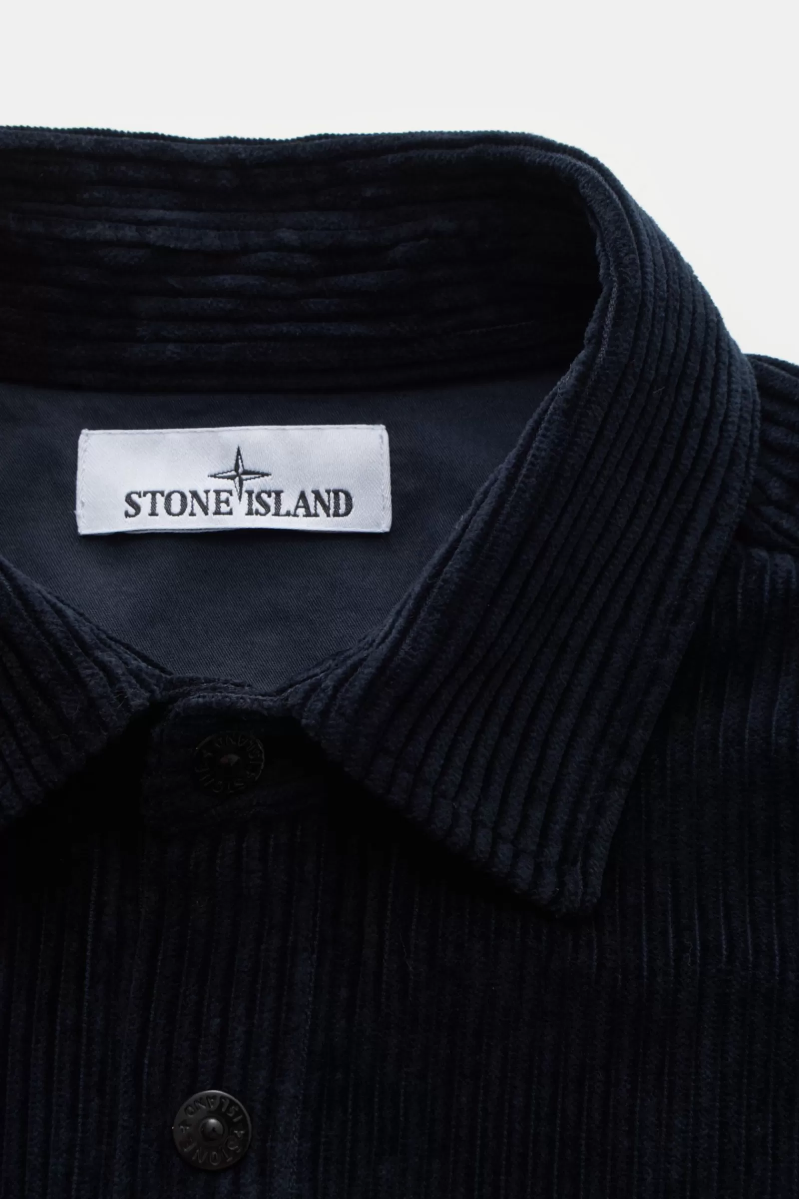 Corduroy Overshirt Navy>Stone Island Cheap