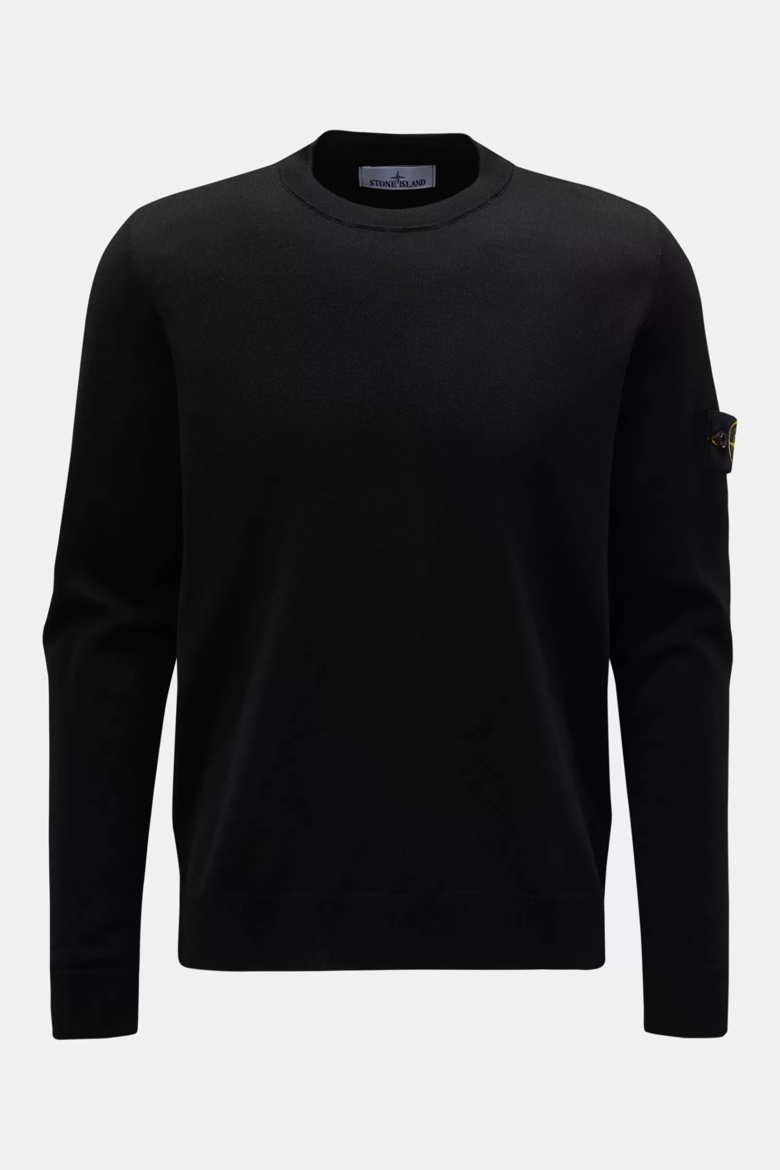 Crew Neck Jumper Black^Stone Island Sale