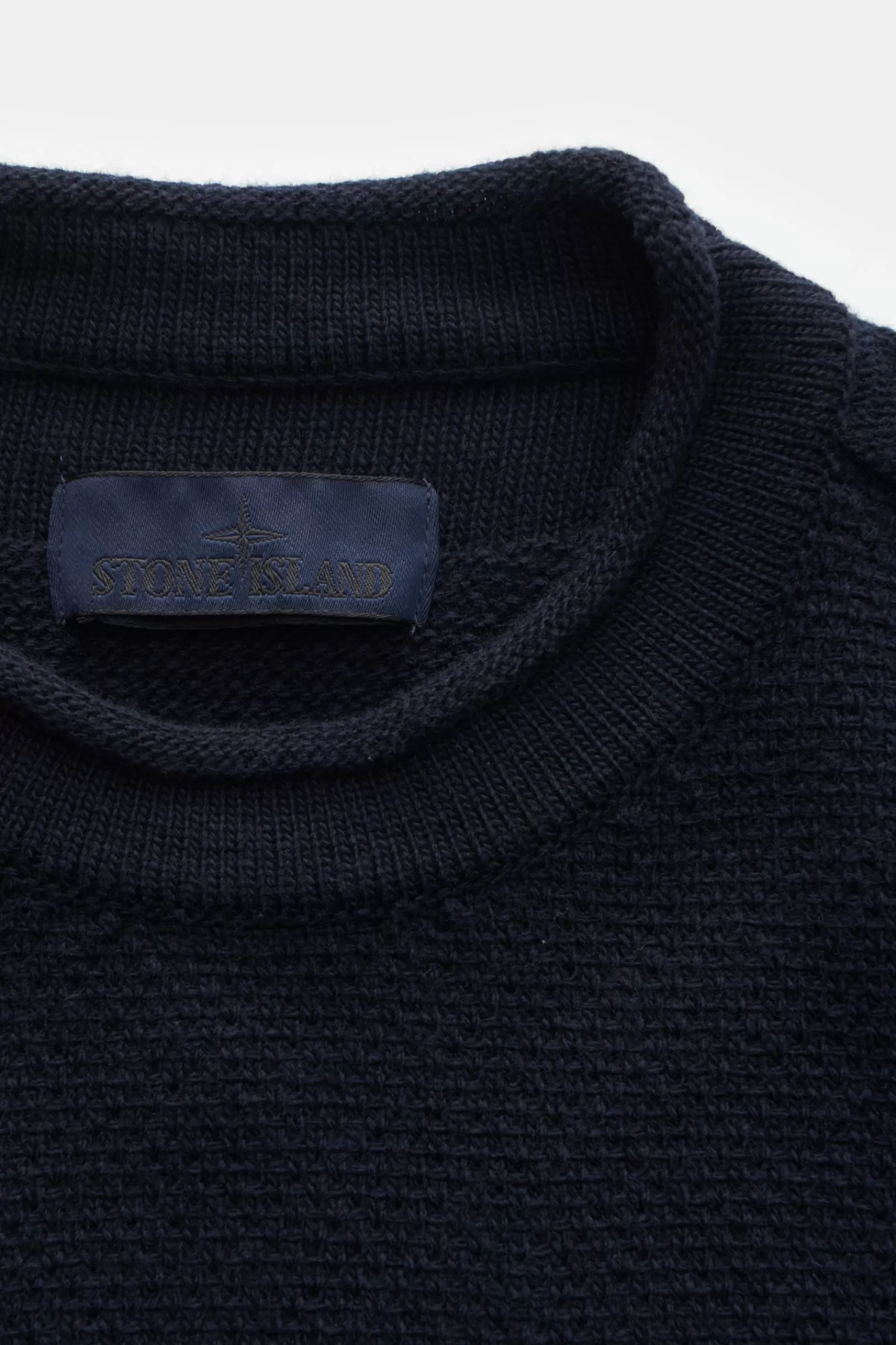 Crew Neck Jumper 'Ghost Piece' Navy^Stone Island Flash Sale