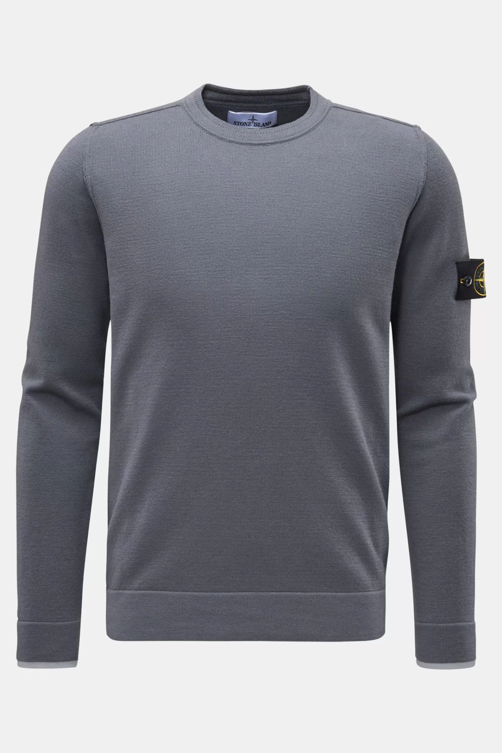 Crew Neck Jumper Grey^Stone Island Outlet