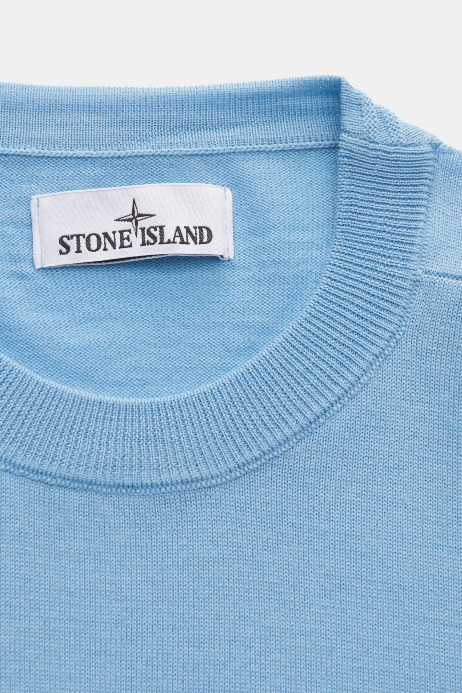 Crew Neck Jumper Light Blue^Stone Island Best