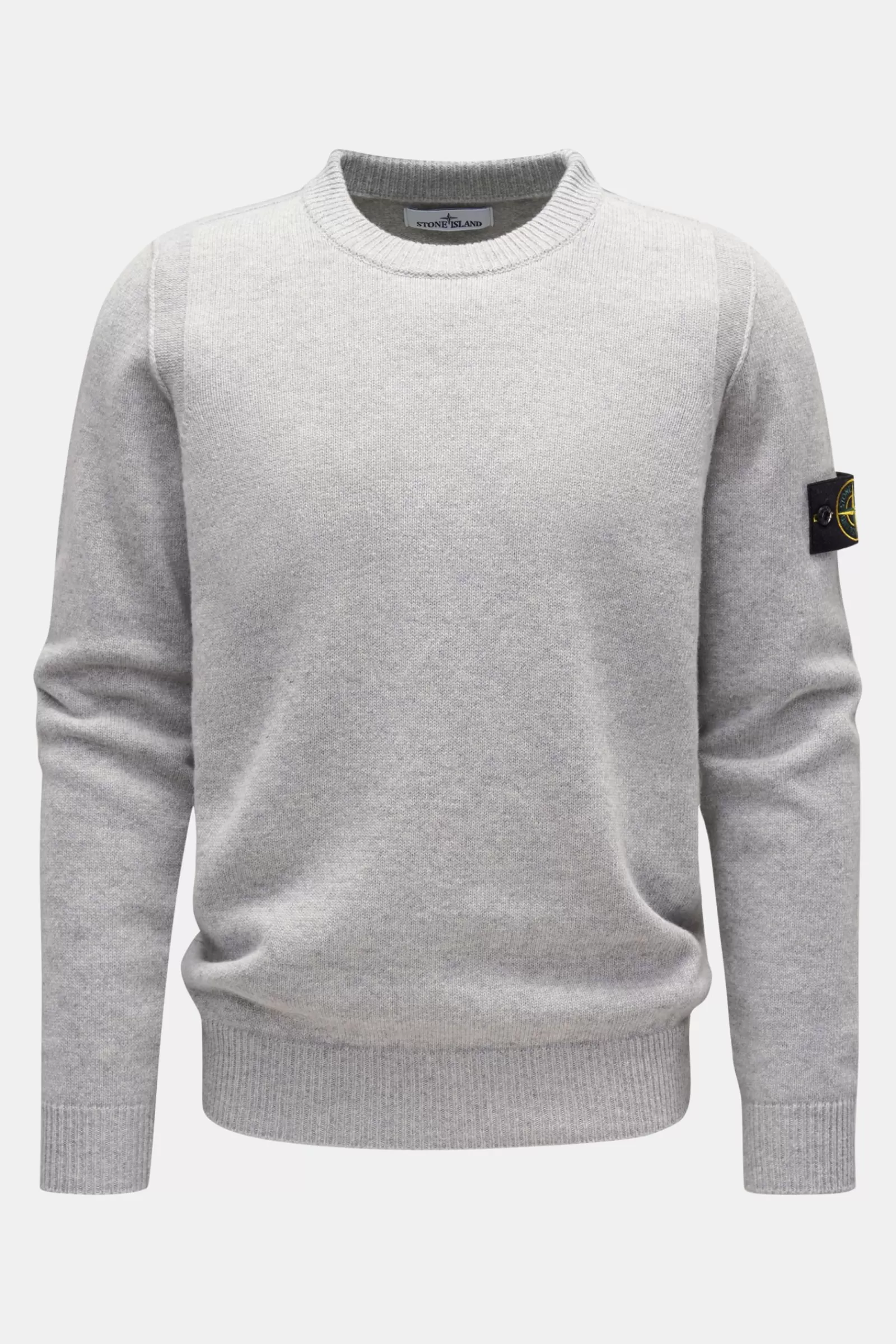 Crew Neck Jumper Light Grey^Stone Island Hot