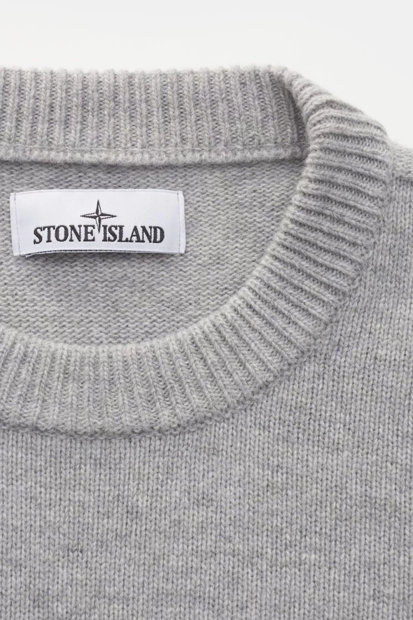 Crew Neck Jumper Light Grey^Stone Island Hot