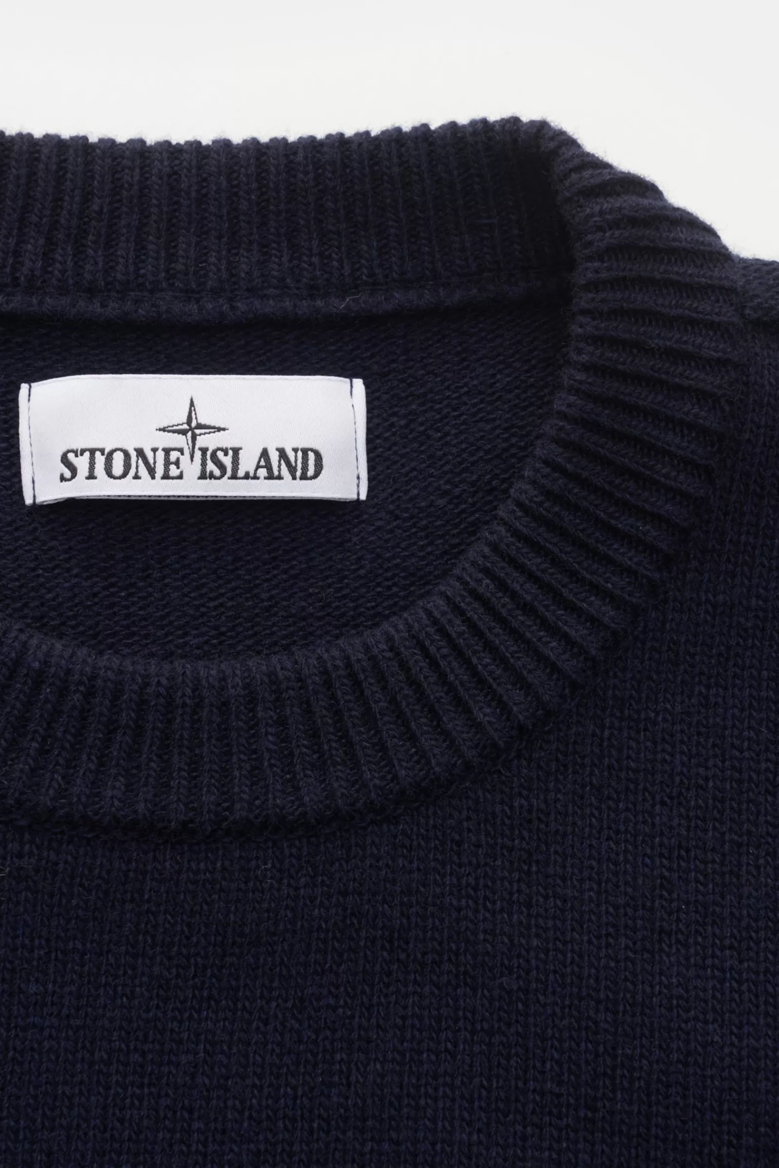 Crew Neck Jumper Navy^Stone Island New