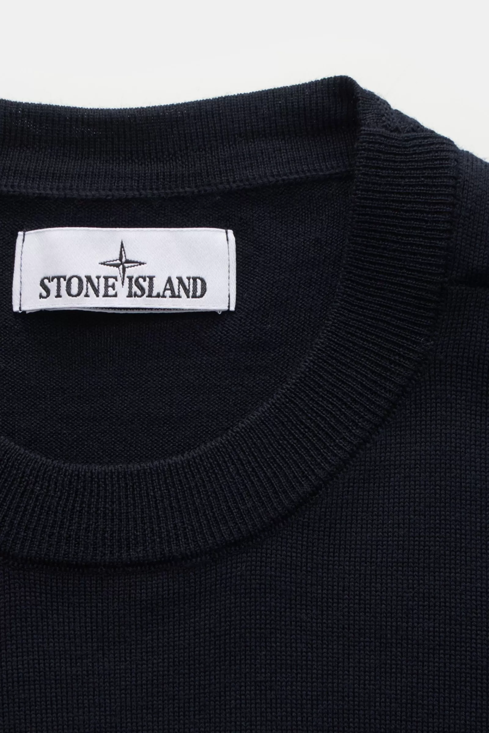 Crew Neck Jumper Navy^Stone Island Outlet