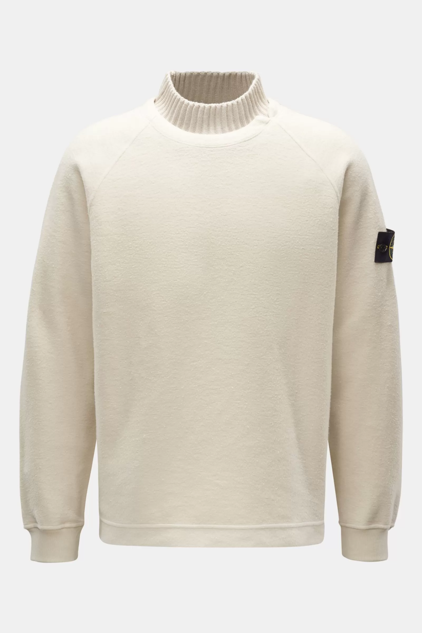 Crew Neck Sweatshirt Cream^Stone Island Hot