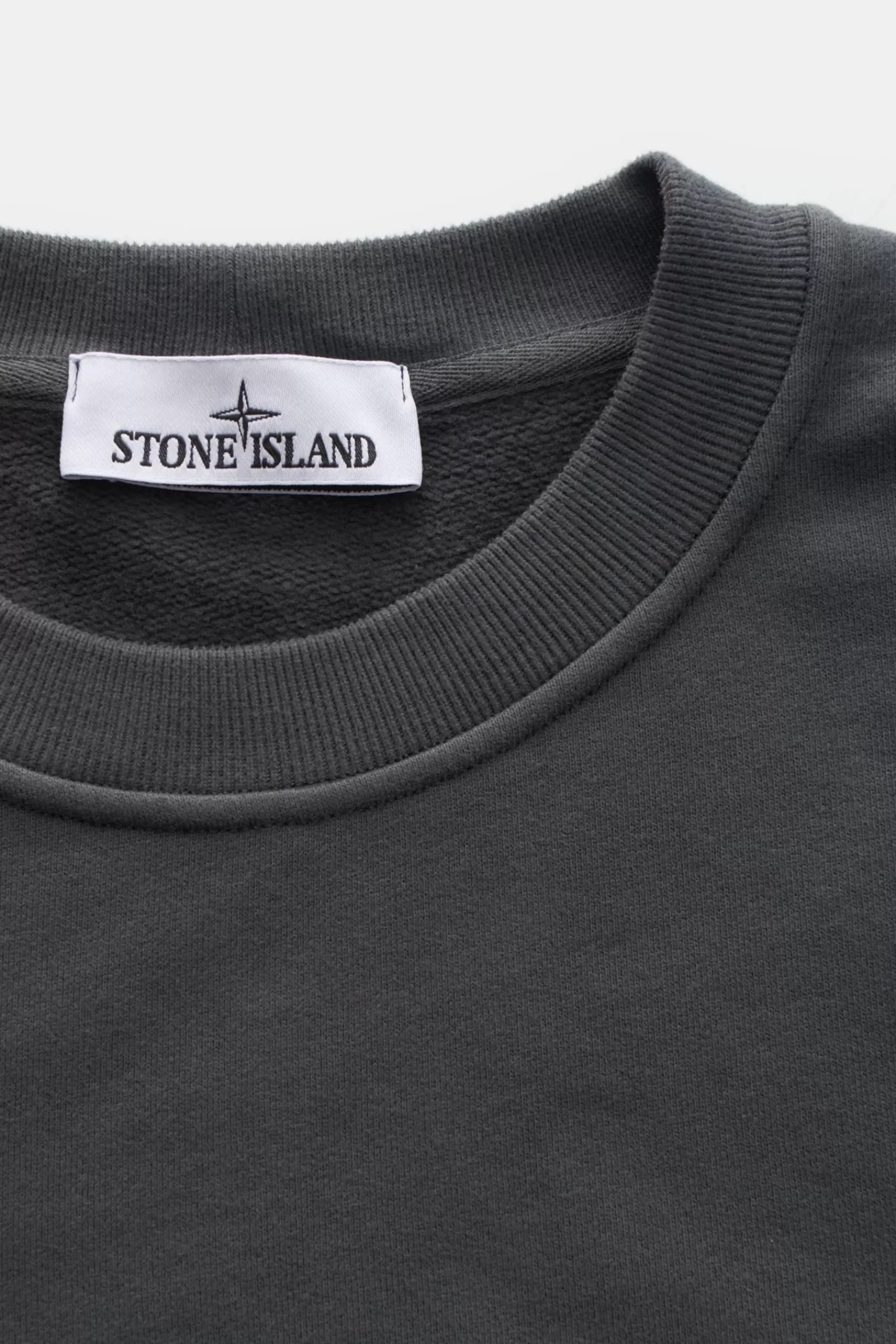 Crew Neck Sweatshirt Dark Grey^Stone Island Shop