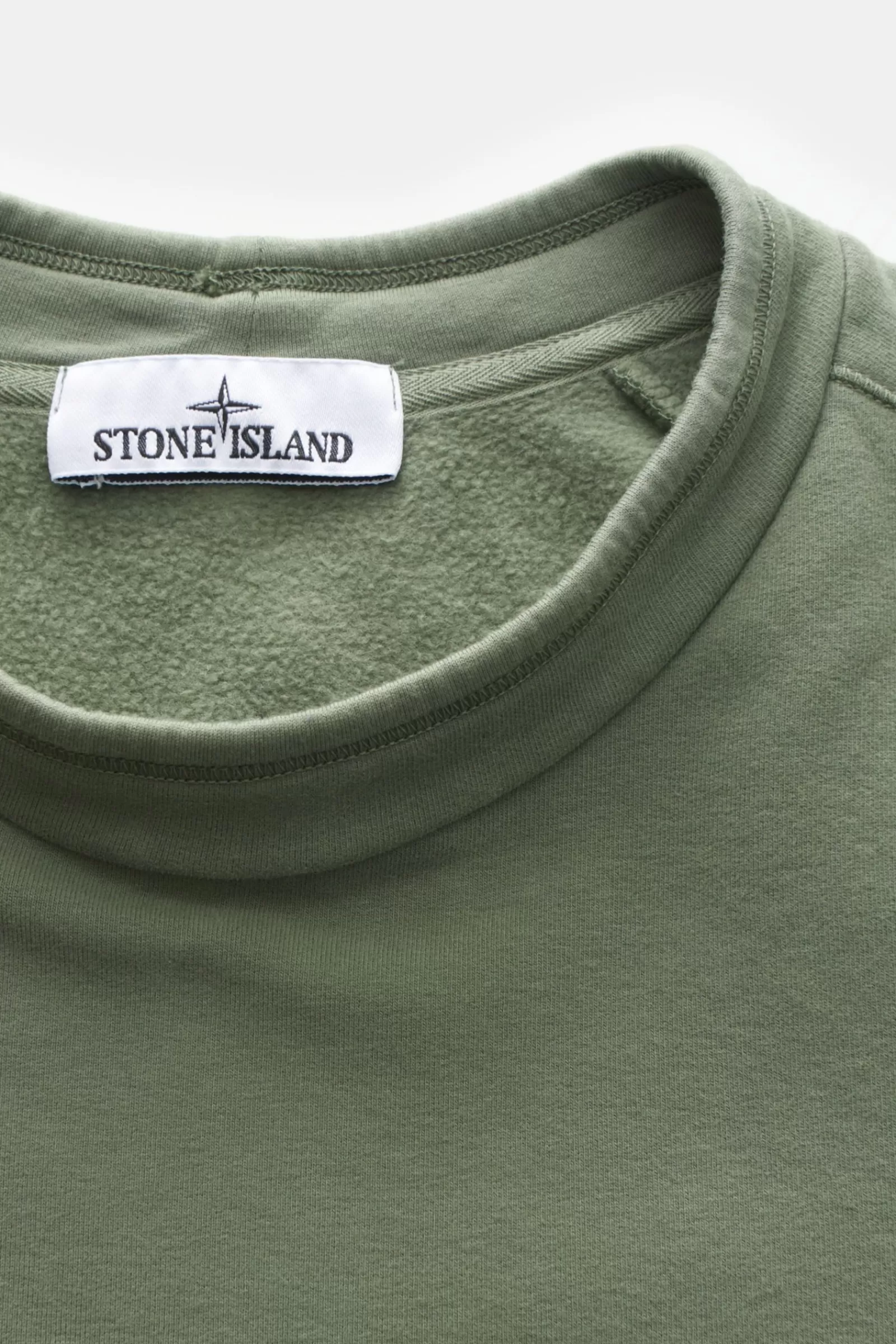 Crew Neck Sweatshirt Grey-Green>Stone Island Hot